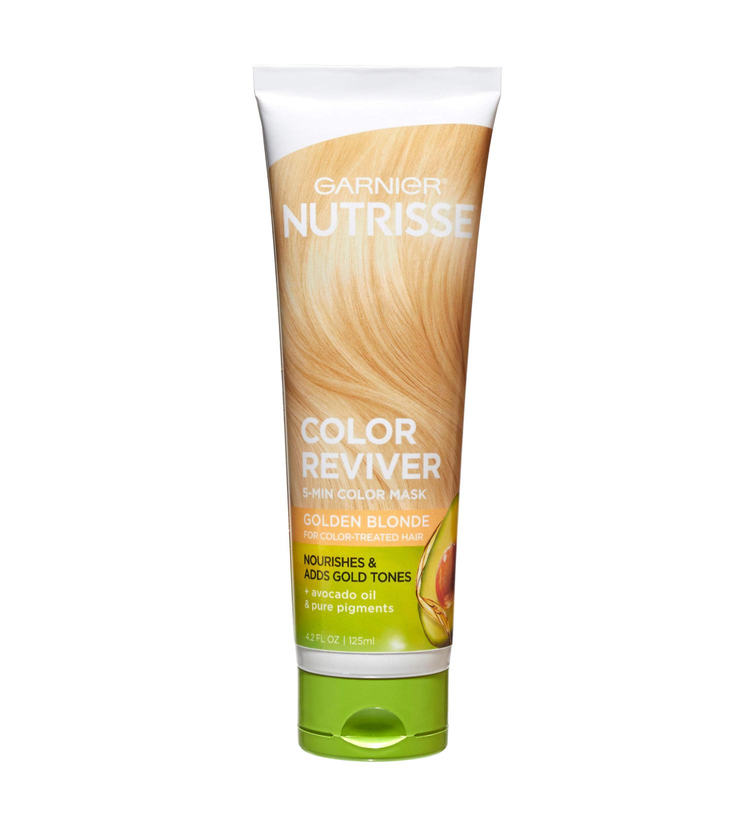 Garnier Nutrisse Color Reviver Golden Blonde Hair Mask 4.2 fl. oz. - Pack of 2 - Buy Online on GoSupps.com