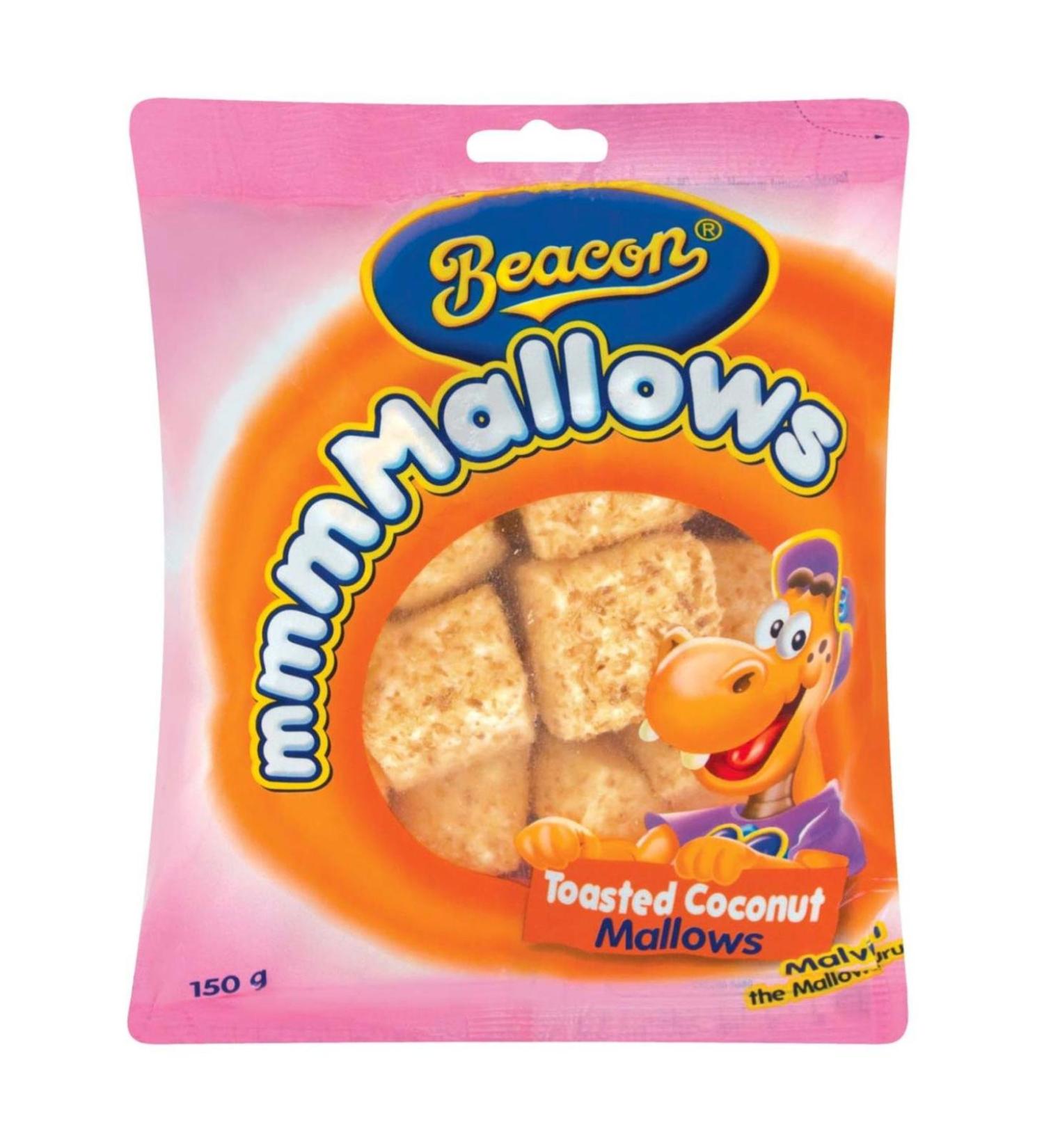 Beacon Marshmallows Toasted Coconut 150g