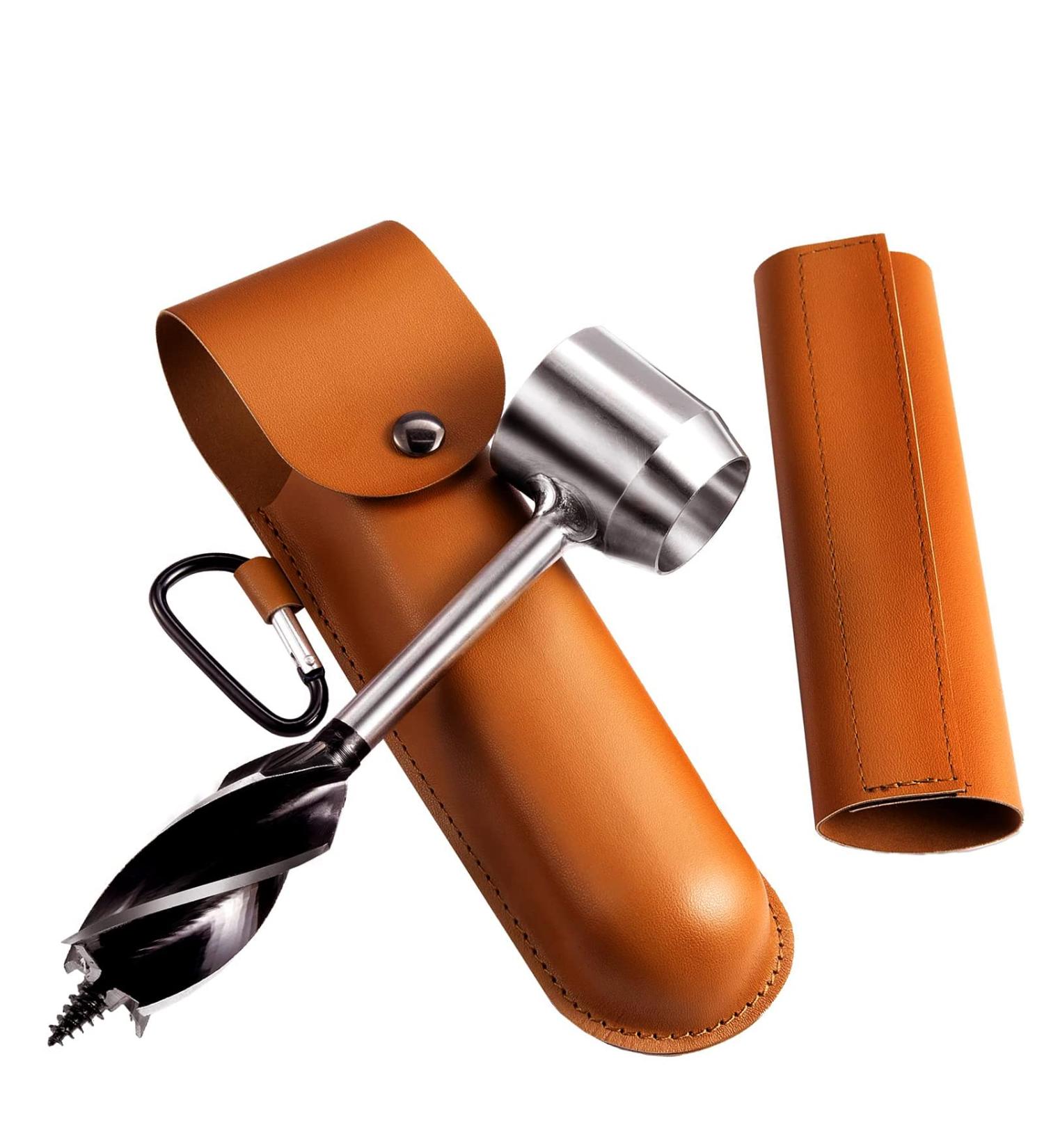 Bushcraft Hand Auger Wrench | Survival Tool for Outdoor Camping | Wood Drill Bit Set for Backpackers - Buy Online on GoSupps.com