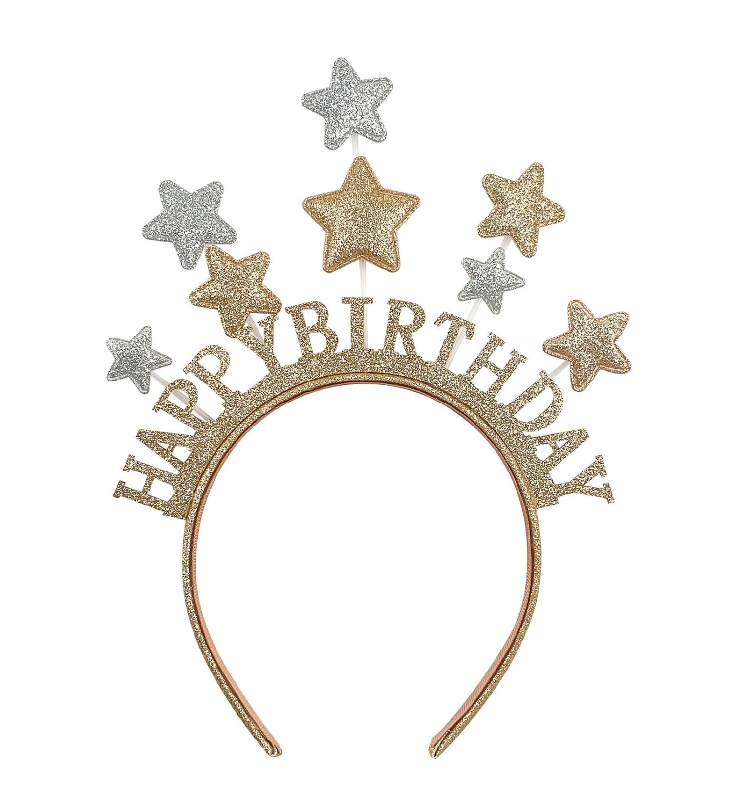 Vigorola Party Headband Hairband for Kids Adults Star Birthday Hairband Party Hair Accessories Glitter Star Head Boppers Headband Star Children's Festival Accessories for Party Holiday Birthday - Buy Online on GoSupps.com