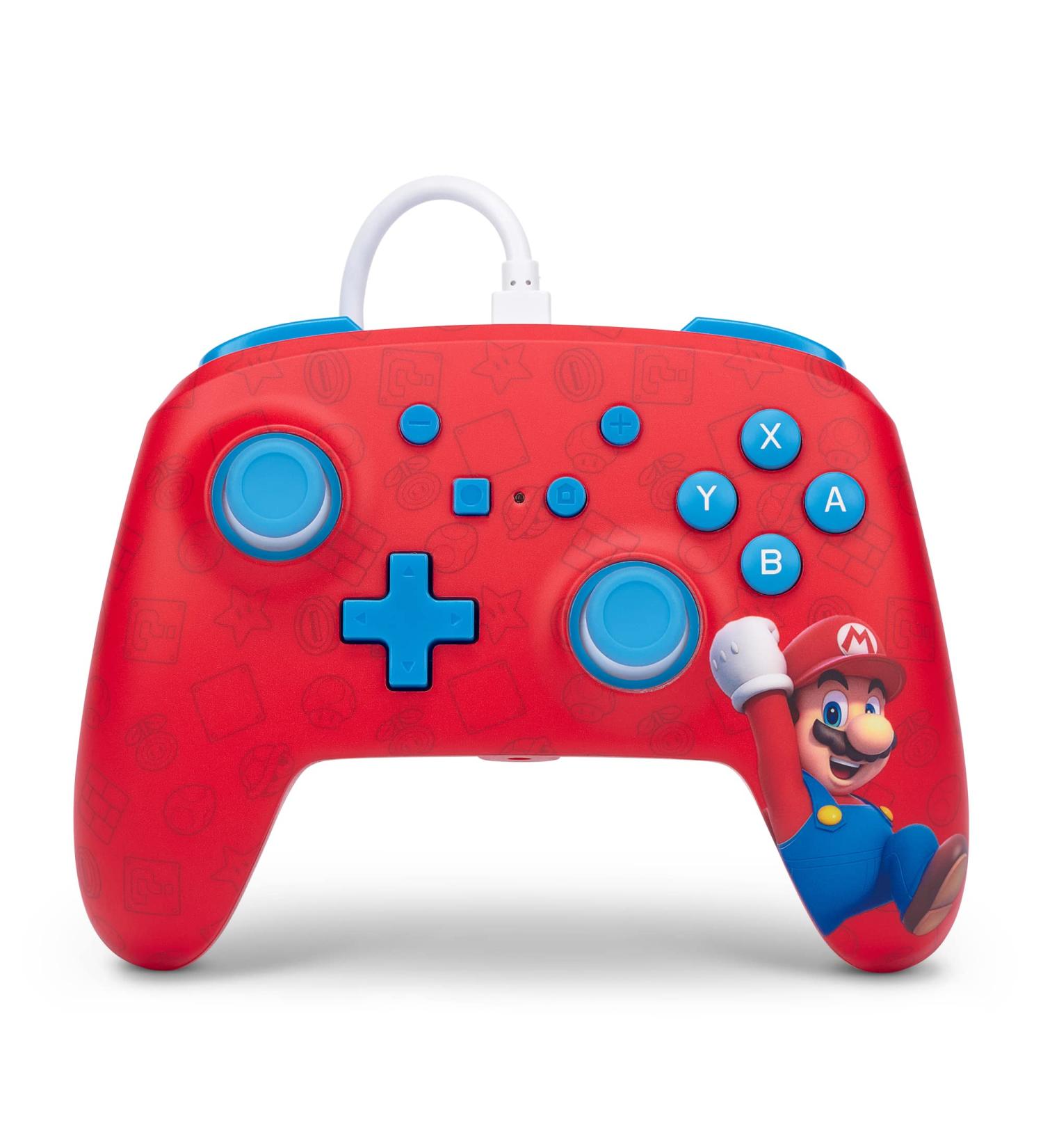 PowerA Enhanced Wired Controller for Nintendo Switch - Woo-hoo! Mario Mario Woo-hoo! - Buy Online on GoSupps.com