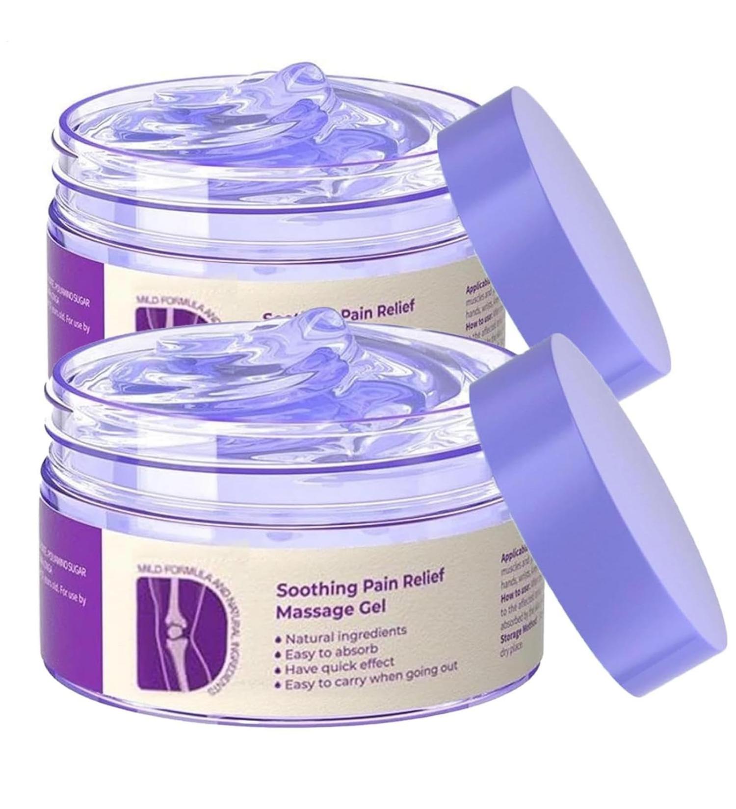 Kresin Joints Pa-in Gel Purple Gel 2 Gels De Massage Apaisants Pour Soulager Les Douleurs Apaise Les Genoux Les Lombaires La Nuque Les Mains Et Les Pieds - Buy Online on GoSupps.com