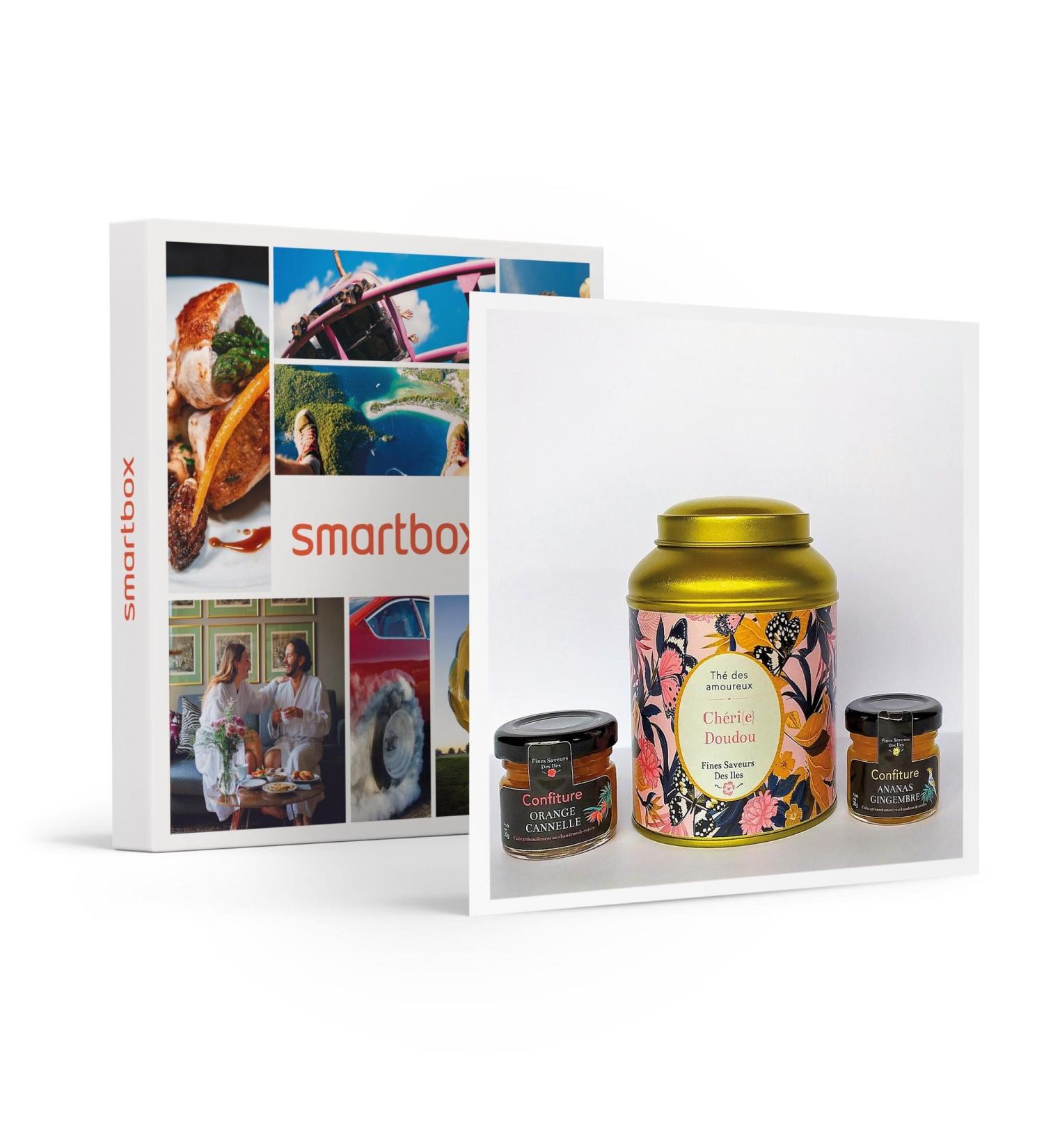 Smartbox - Gift Box - Lovers' Box composed of flavored tea and artisanal jams - Original Gift Idea - Buy Online on GoSupps.com