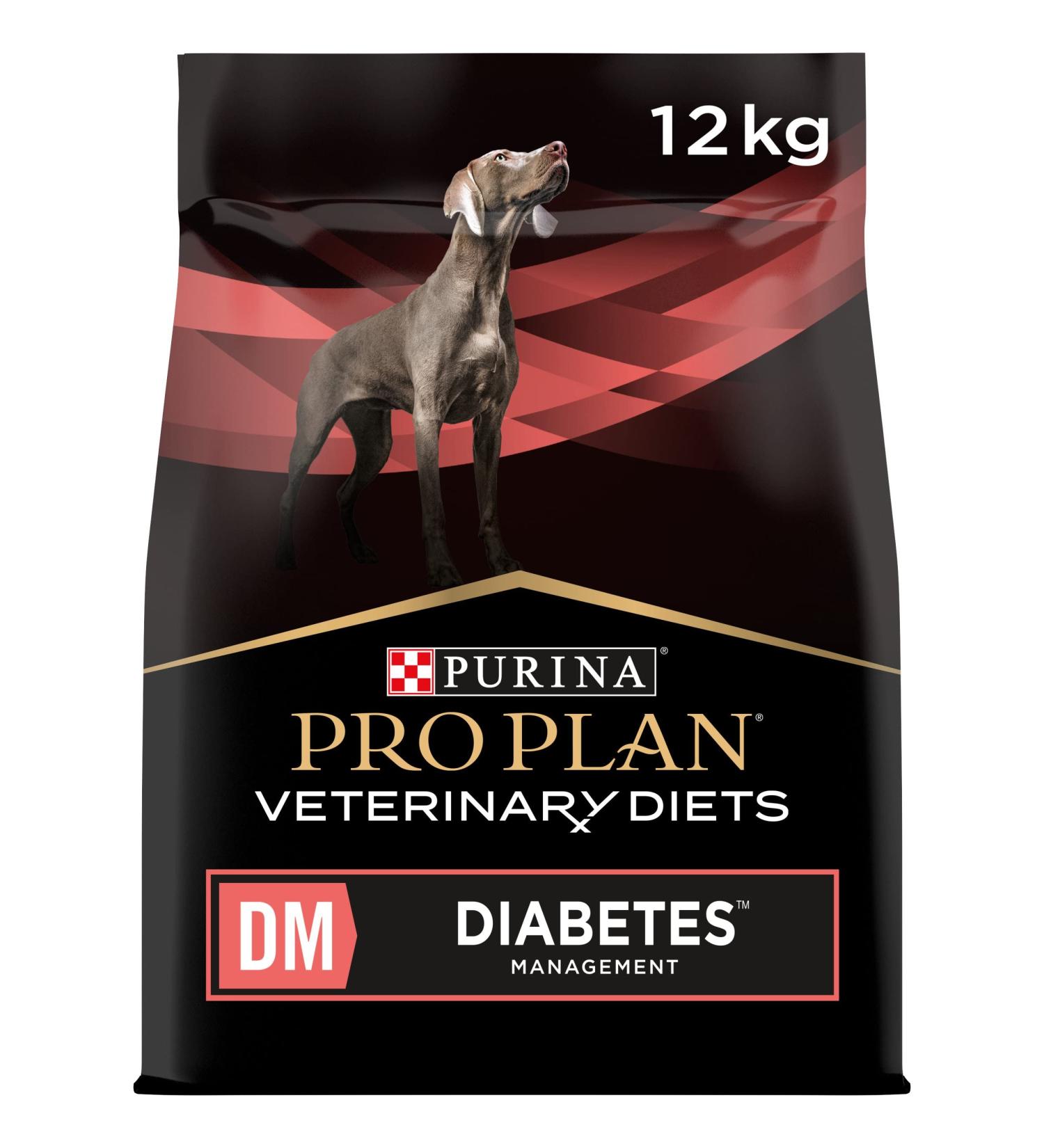 PRO PLAN VETERINARY DIETS DM Diabetes Management Dry Dog Food 12kg - Buy Online on GoSupps.com