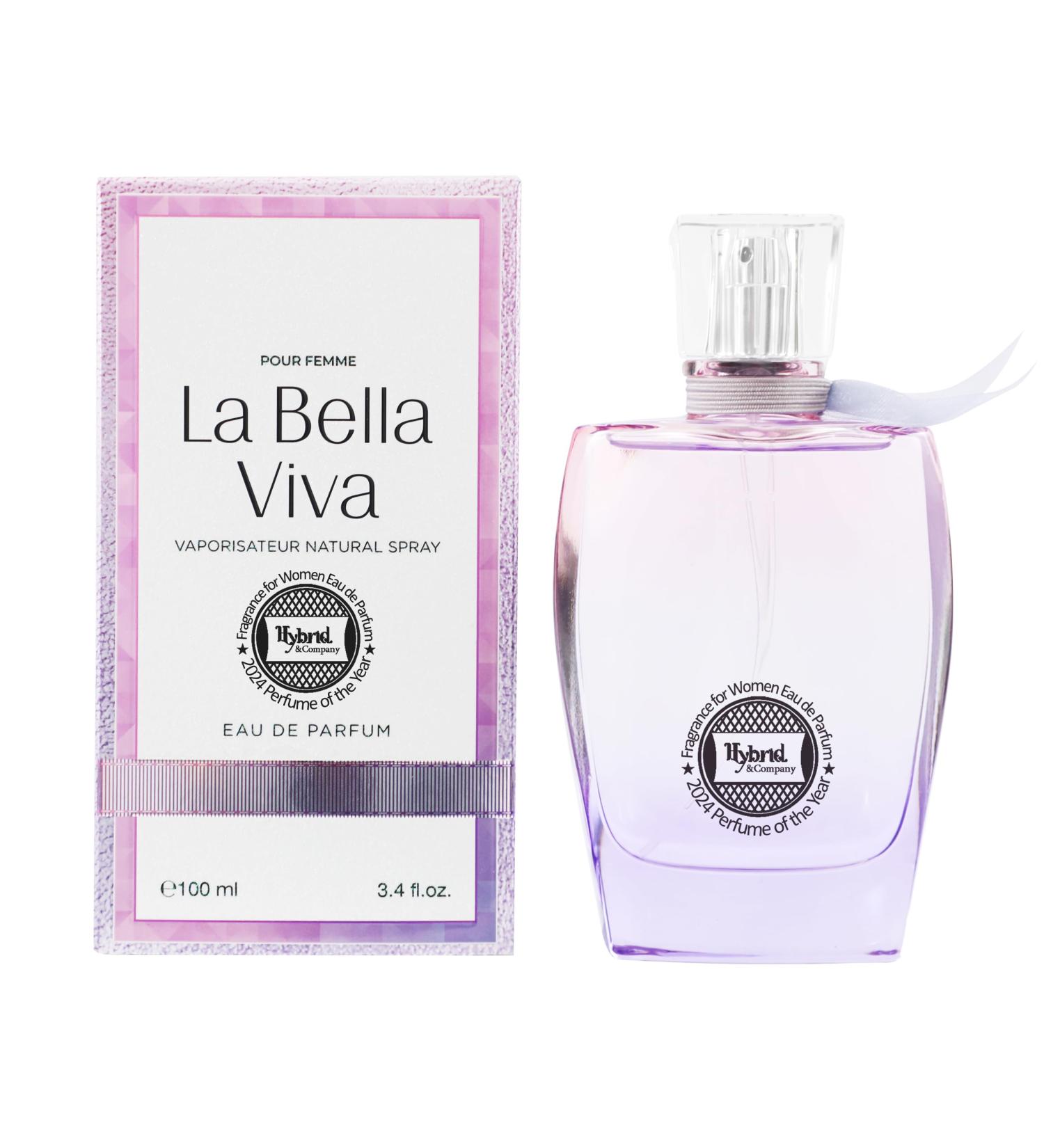 Hybrid & Company Women La Bella Viva Pour Femme Eau De Parfum Vaporisateur Natural Spray 3.4 Fl Oz La Bella Viva Pour Femme 3.4 Fl Oz (Pack of 1) - Buy Online on GoSupps.com