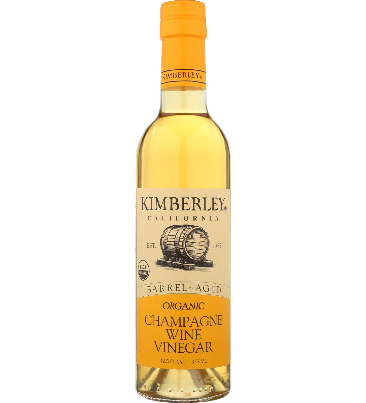 Kimberly Champagne Vinegar 12.7oz - Premium Quality Vinegar for Cooking and Dressings - Buy Online on GoSupps.com
