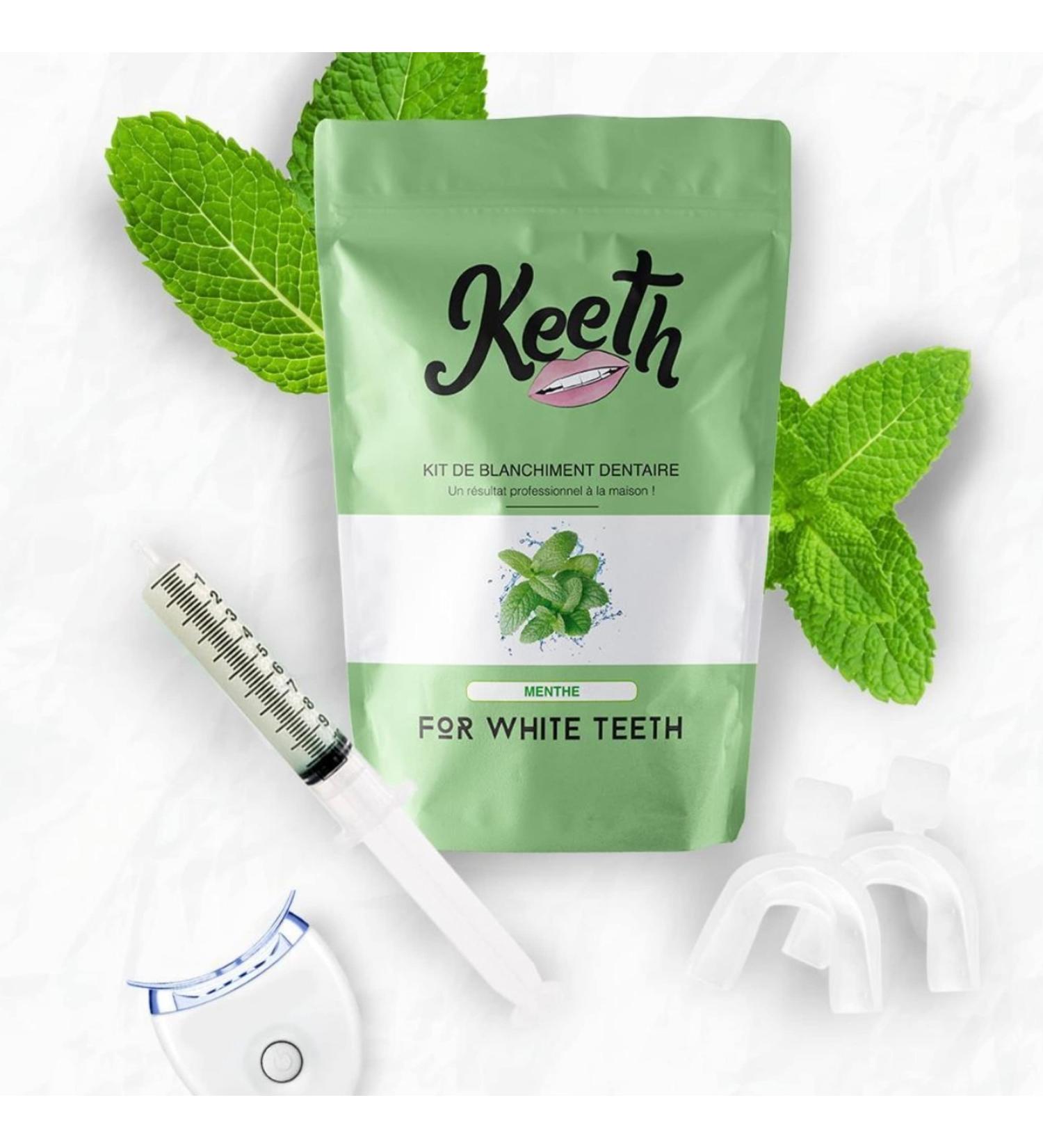 Complete Teeth Whitening Kit Mint Flavor For A Bright Smile Get Beautiful Teeth At Home With This Set. Reusable 5 Times. - Buy Online on GoSupps.com