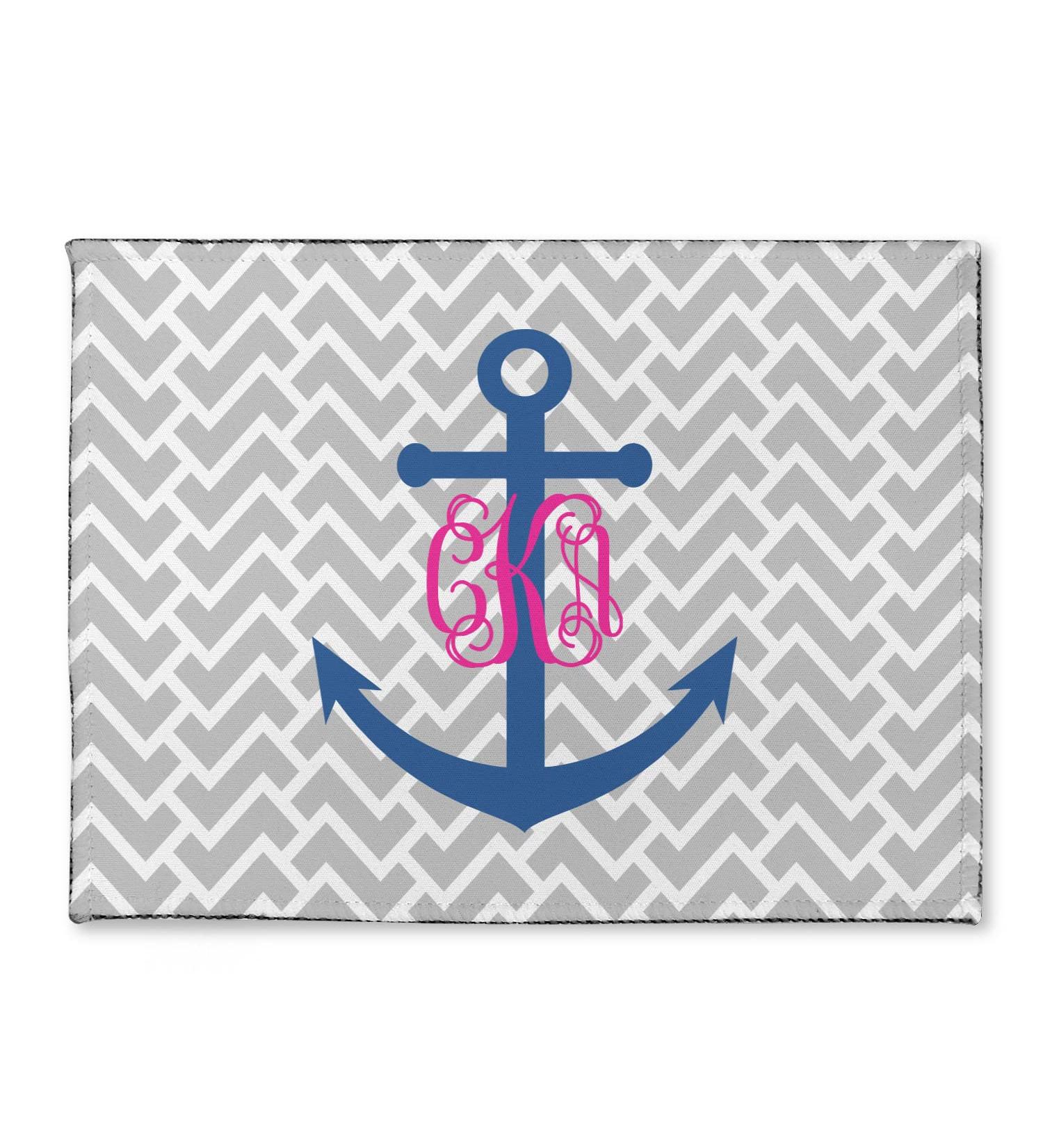 Personalized Monogram Anchor Microfiber Screen Cleaner | YouCustomizeIt - International Shipping Available - Buy Online on GoSupps.com