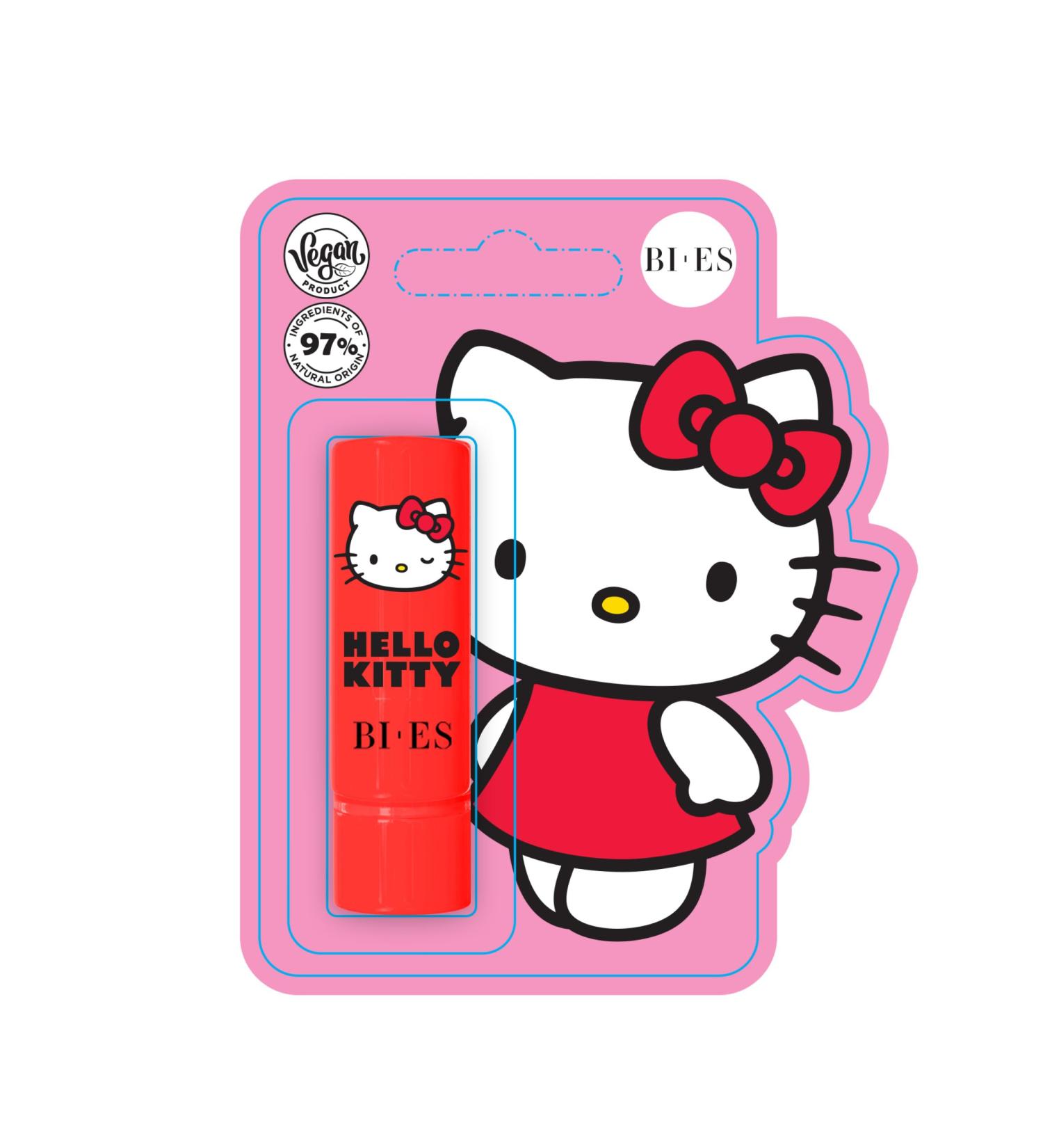 Hello Kitty Strawberry Flavour Lip Balm Natural and Vegan Lip Balm for Kids - Buy Online on GoSupps.com