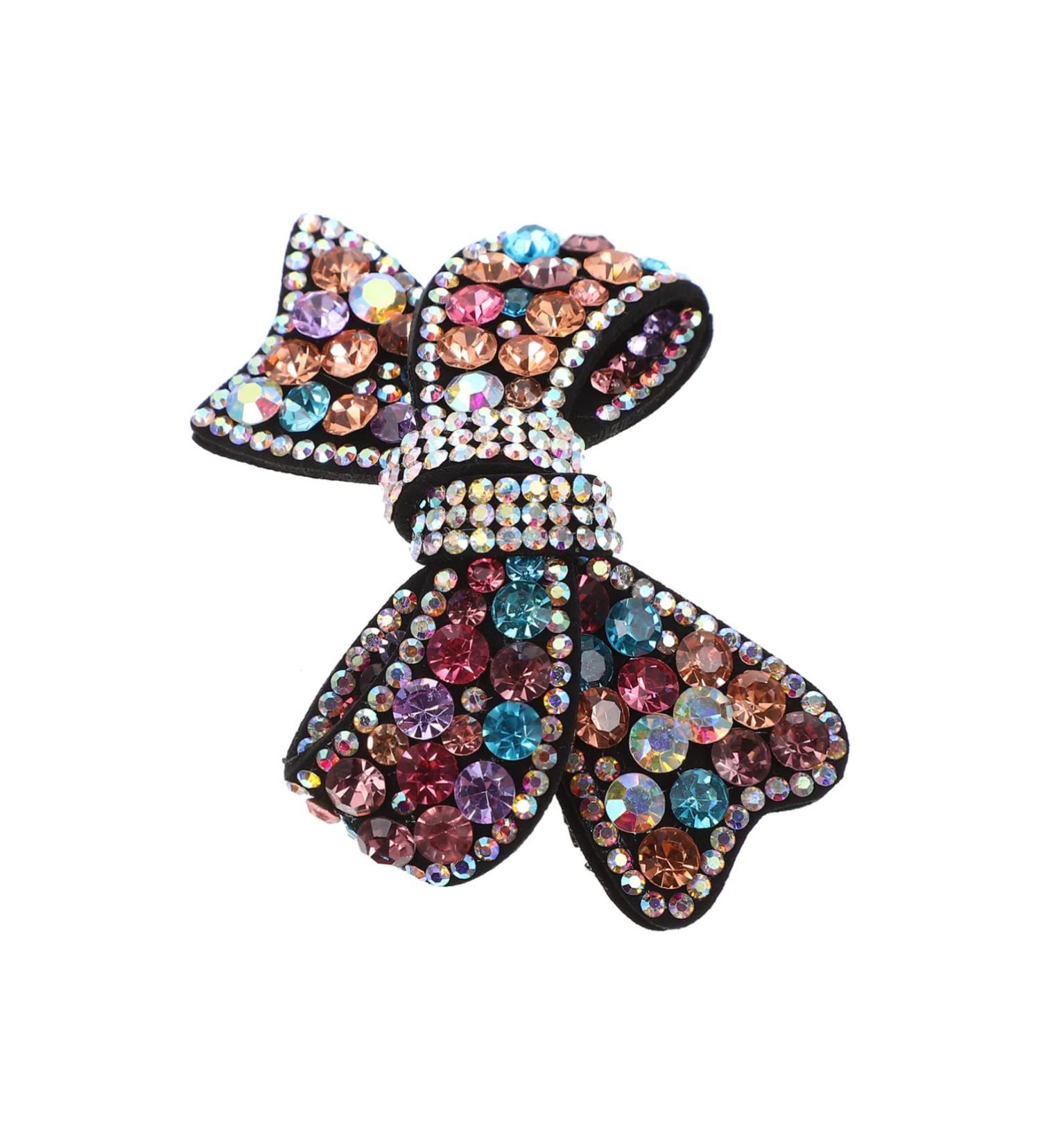 GALPADA Hairpin Hair Clips Hair Accessories Bowknot Hair Clip Ponytail Hair Clip Vintage Hair Rhinestone Hair Clip Mothers Day Hair Clip Women's Rhinestones Bow Tie Headgear Clip - Buy Online on GoSupps.com