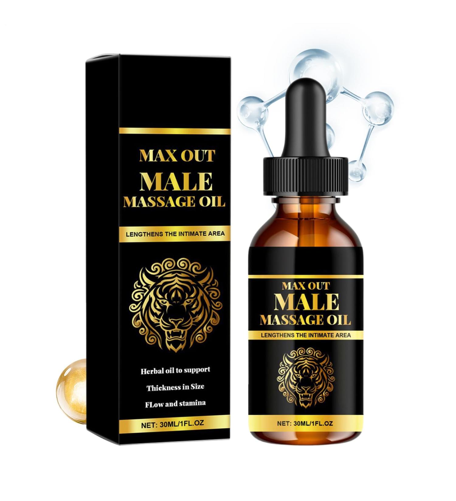  Pruojhw Men's Body Oil | Relaxing Daily Care 30ml | Nourishing Body Oil for Muscle Massage For Men and a Gift for Him For Arms and Waist - Buy Online on GoSupps.com