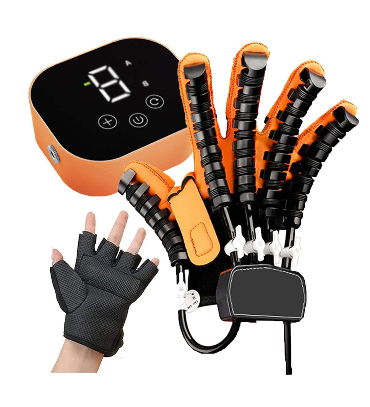 Upgraded Robotic Rehabilitation Gloves Stroke Rehabilitation Aids for Hand Stroke Hand Recovery Equipment for Hand Dysfunction Patients Hemiplegia Trainer right hand Medium - Buy Online on GoSupps.com