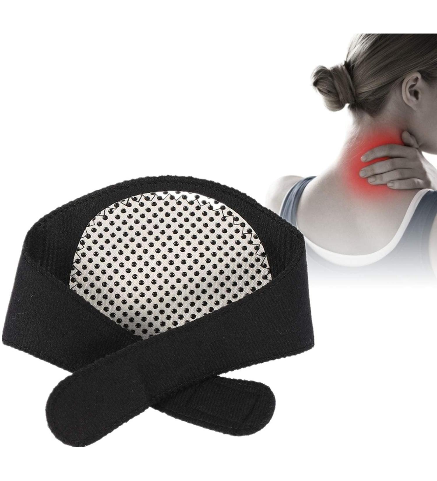 Nakeah Neck Support Self-Warming Collar for Neck Pain Relief | Magnetic Field Therapy for Stiffness & Discomfort | International Shipping Available - Buy Online on GoSupps.com