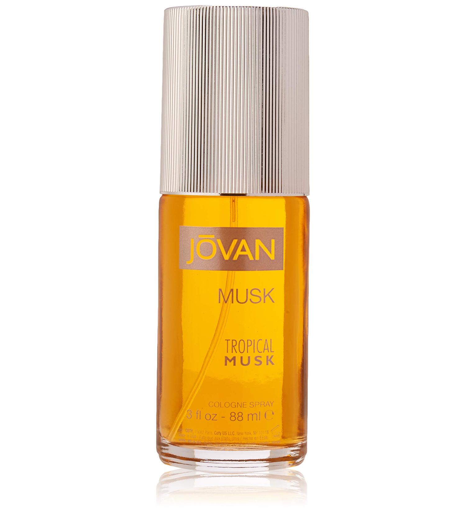 Jovan Tropical Musk for Men 3.0 oz Cologne Spray - Buy Online on GoSupps.com