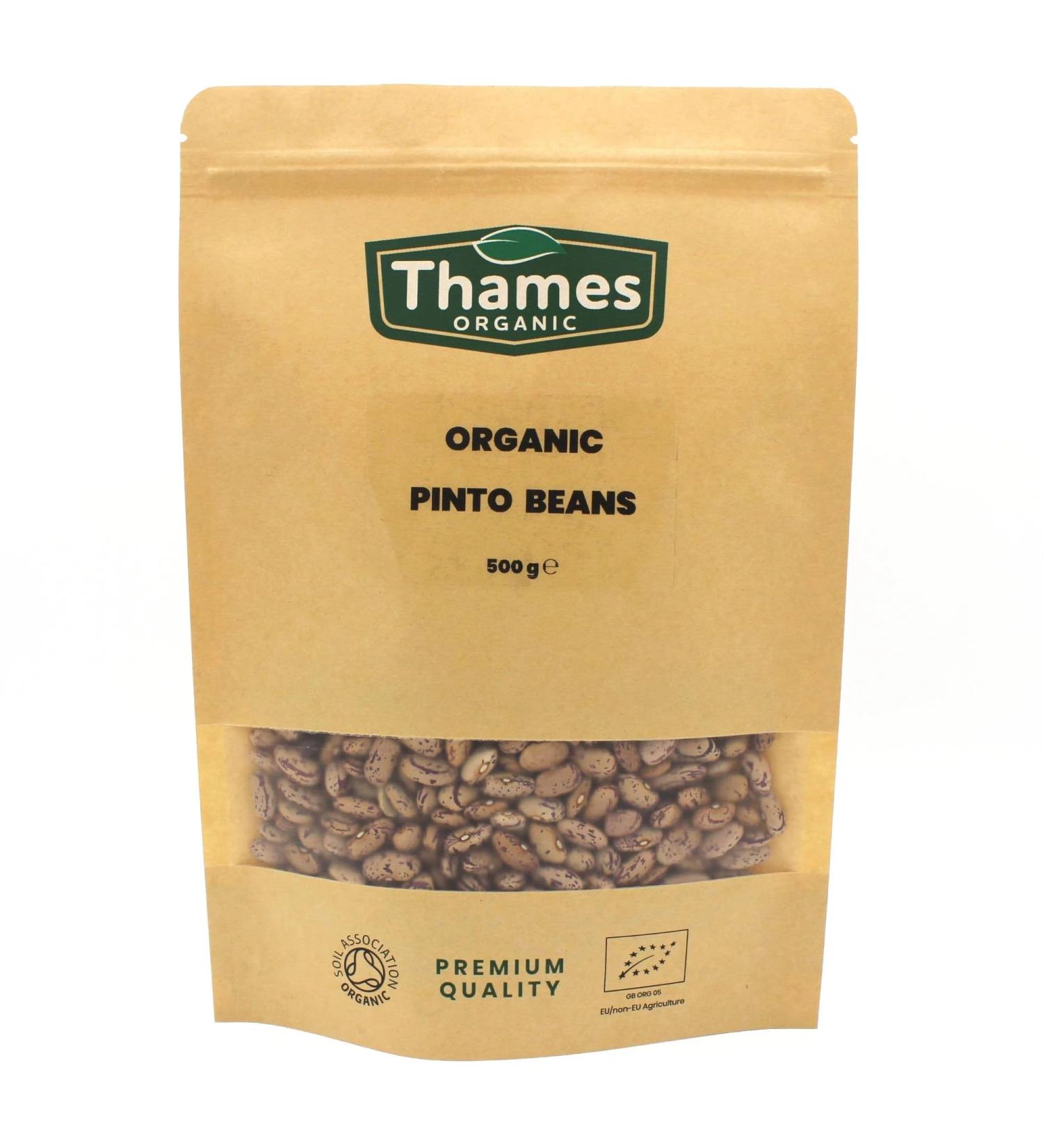 Organic Pinto Beans 500g - Buy Online on GoSupps.com