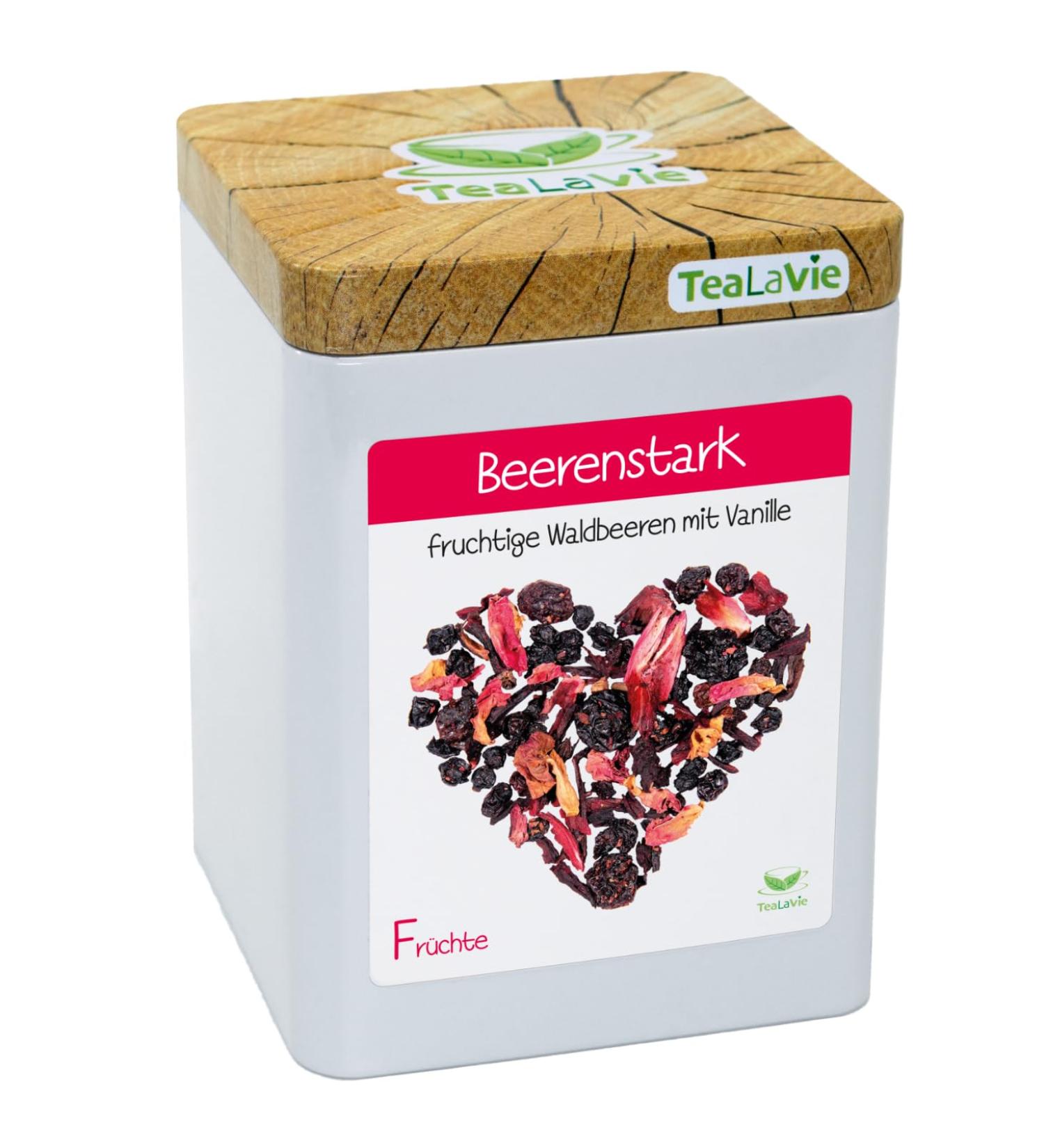 TeaLaVie Fruity Wild Berries with Vanilla - 100g Berry Strong Loose Fruit Tea | International Shipping - Buy Online on GoSupps.com