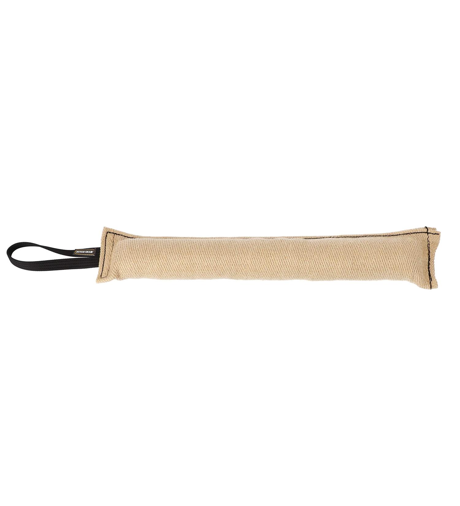 Dingo Gear Jute Bite Sausage with Holder - 60x8 cm | IGP IPO Training Dog Toy S00149 - Buy Online on GoSupps.com