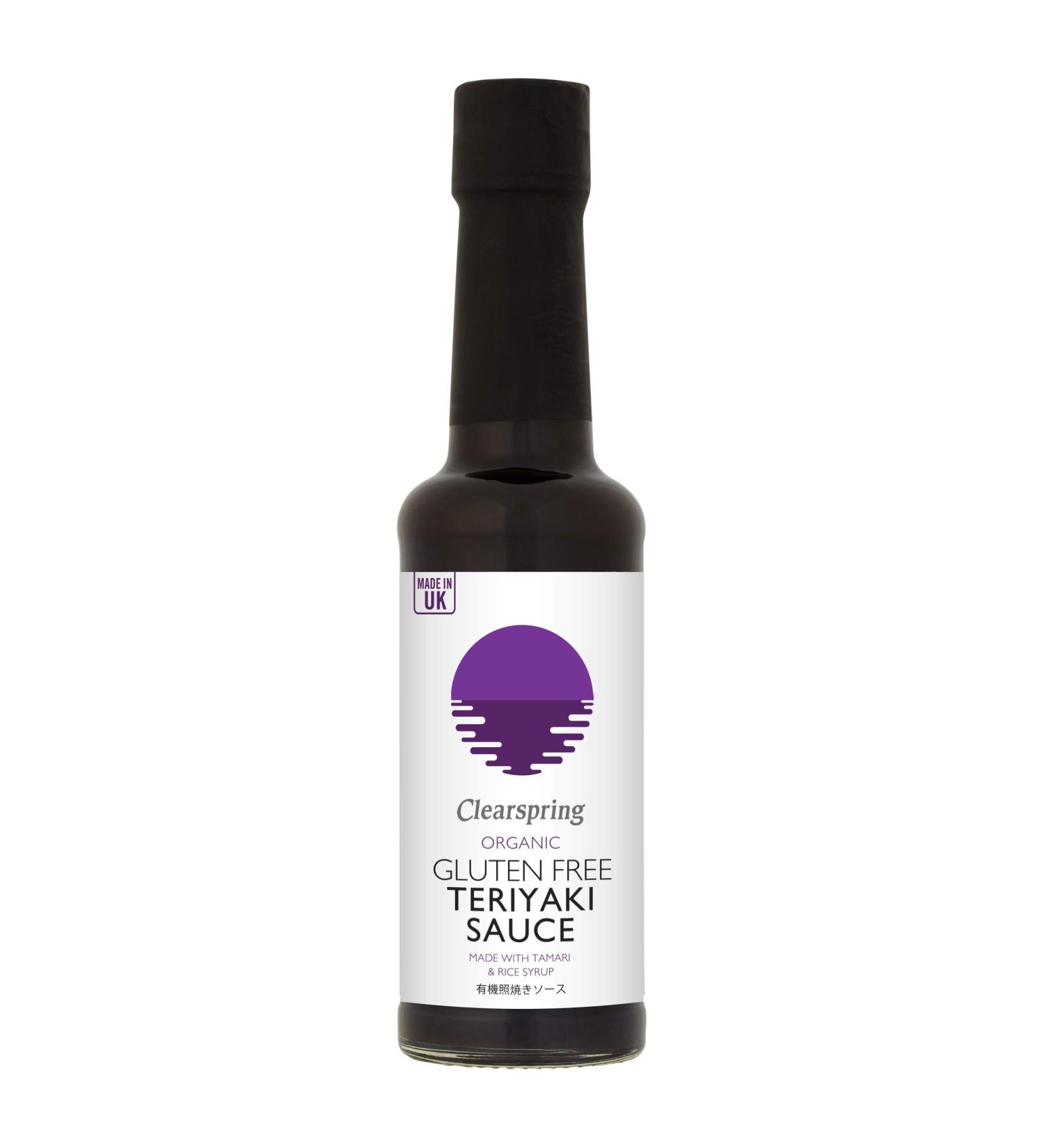 Clearspring Organic Gluten Free Teriyaki Sauce 150g - Buy Online on GoSupps.com