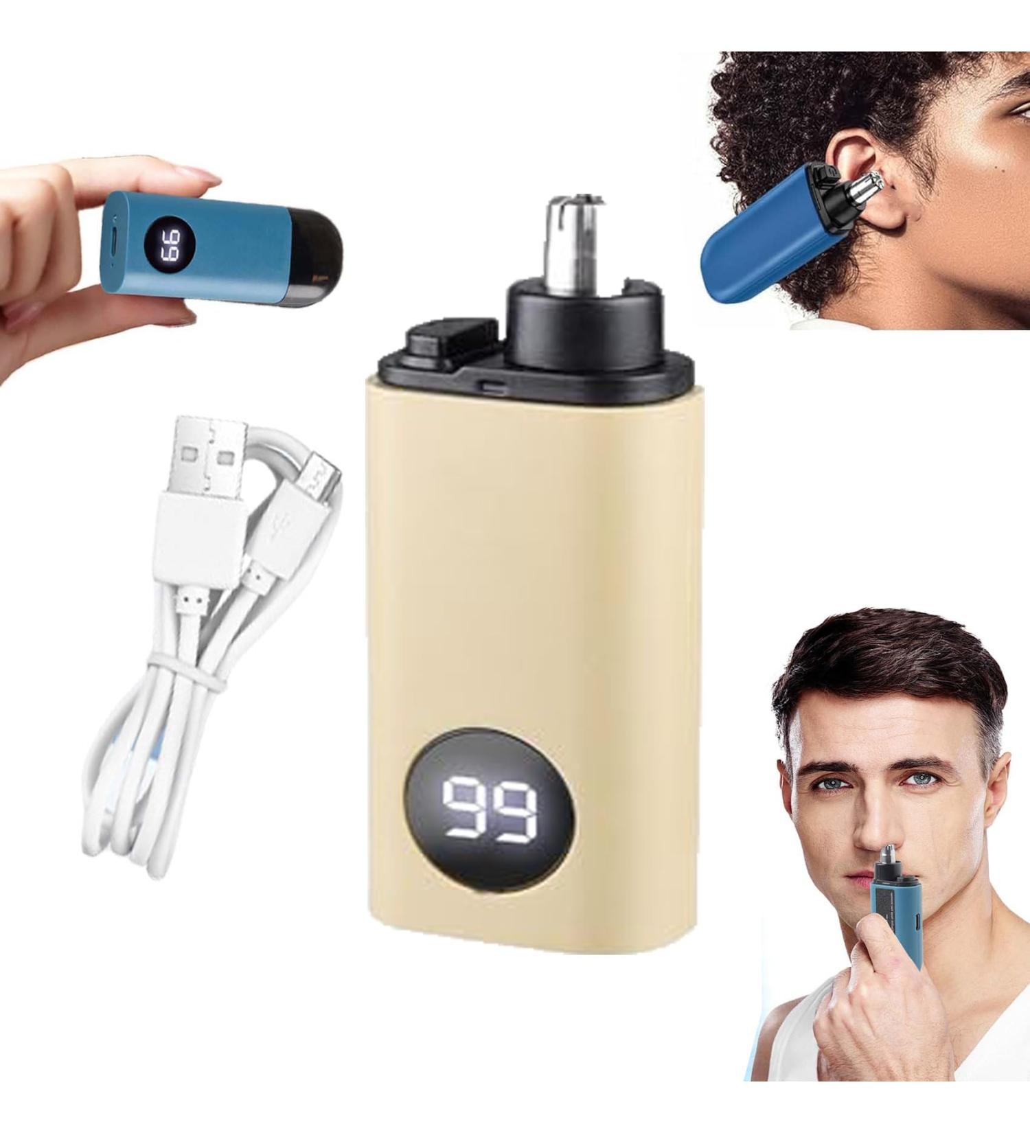 Buy Pikapipy Nose Hair Trimmer - Portable & Versatile Ear/Nose Trimmer with Dust Protection Cap | International Shipping Available - Buy Online on GoSupps.com
