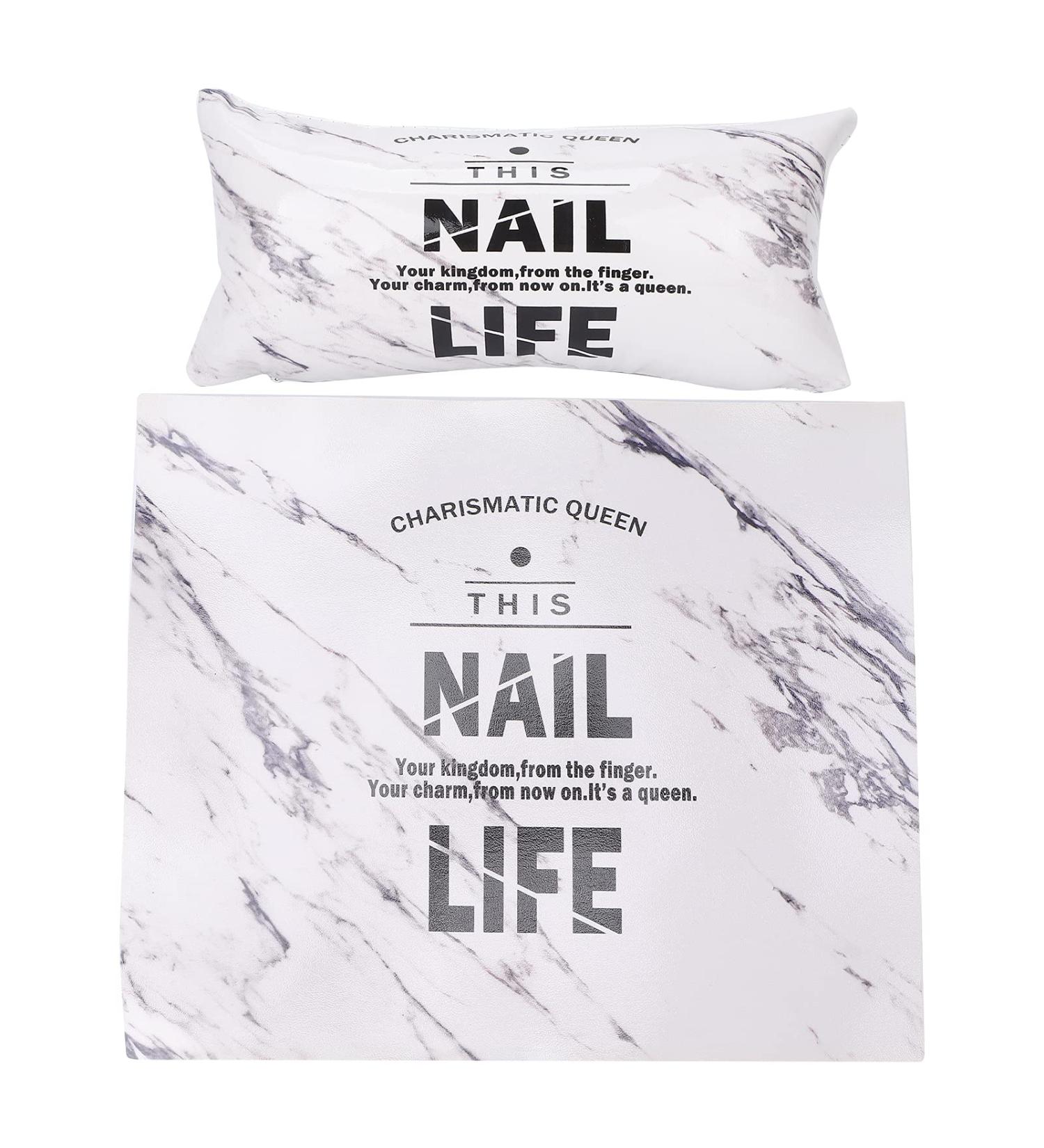 Nail Art Hand Pillow Detachable Nail Rest Cushion Set for Nail Schools for Nail Salons for Household - Buy Online on GoSupps.com
