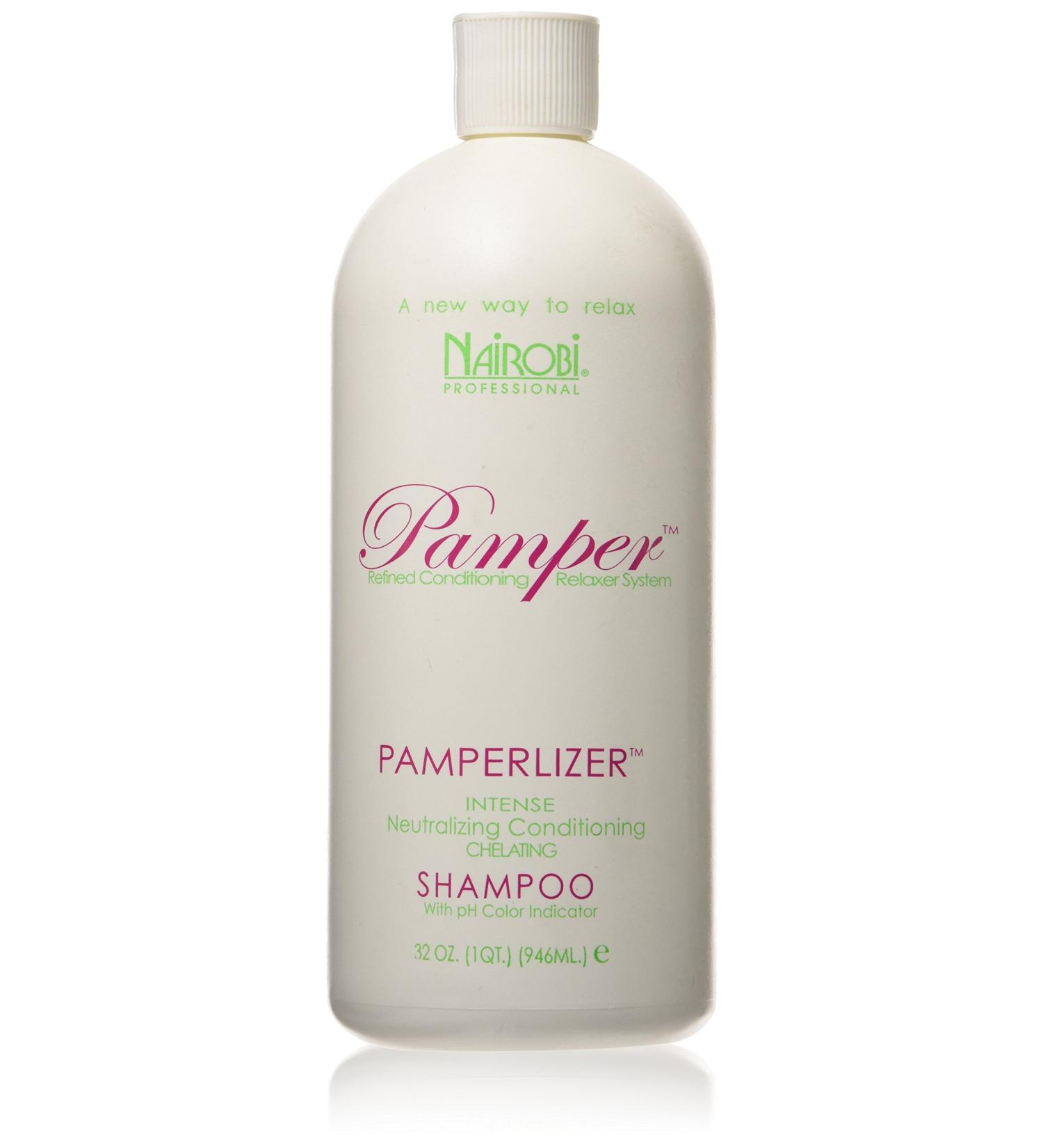 Nairobi Pamperlizer Conditioning Shampoo 32 oz - Unisex Hair Care for All Hair Types | International Shipping Available - Buy Online on GoSupps.com