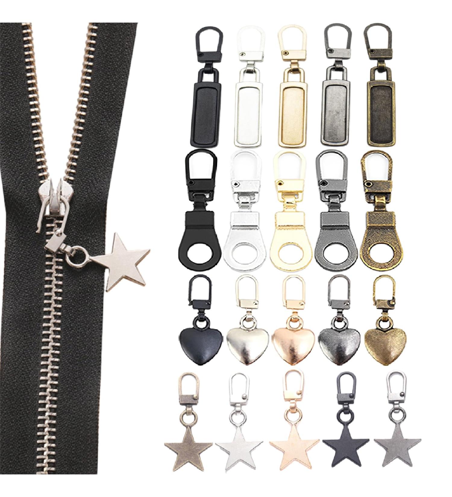 20-Pack Metal Zippers for Clothing Jackets Sails Jeans & Luggage - Durable & Versatile Zipper Solutions - Buy Online on GoSupps.com