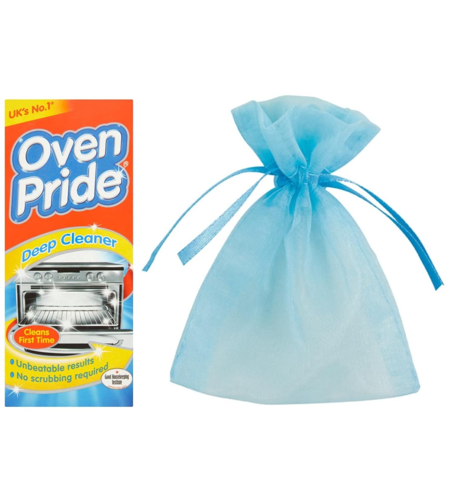 Oven Pride Deep Cleaner Oven Kit 500ml 1Pk + Our Gift for You: Organza Bag Size: 9 x 7 x 0.1cm - Buy Online on GoSupps.com