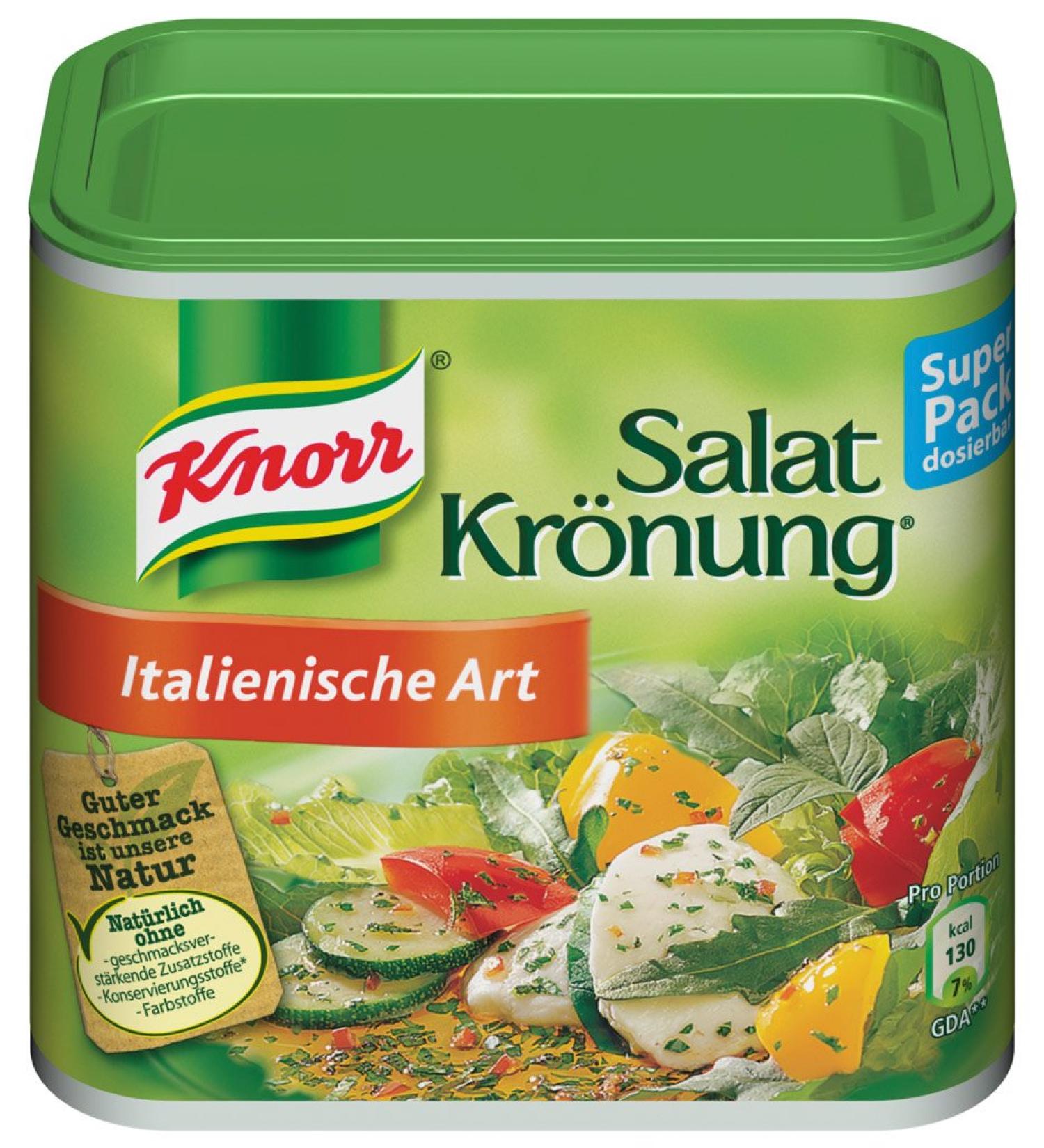 Knorr Salat Kroenung Italian Art Vinaigrette Mix- Container for 2.1 L