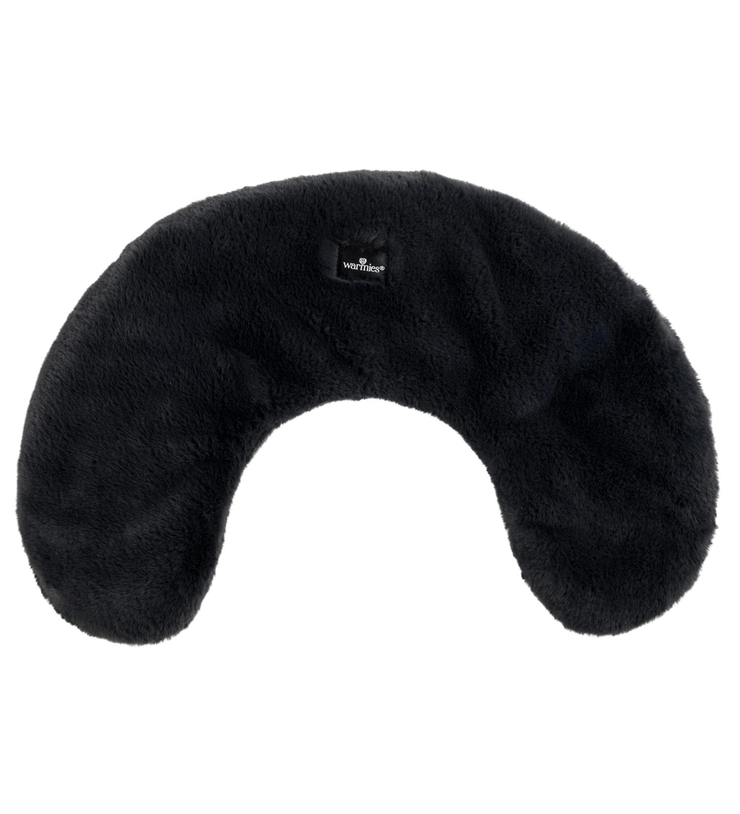 Warmies Heat Pad - Premium Black Neck Warmer | Removable Millet & Lavender Filling | 40cm 700g - International Shipping Available - Buy Online on GoSupps.com