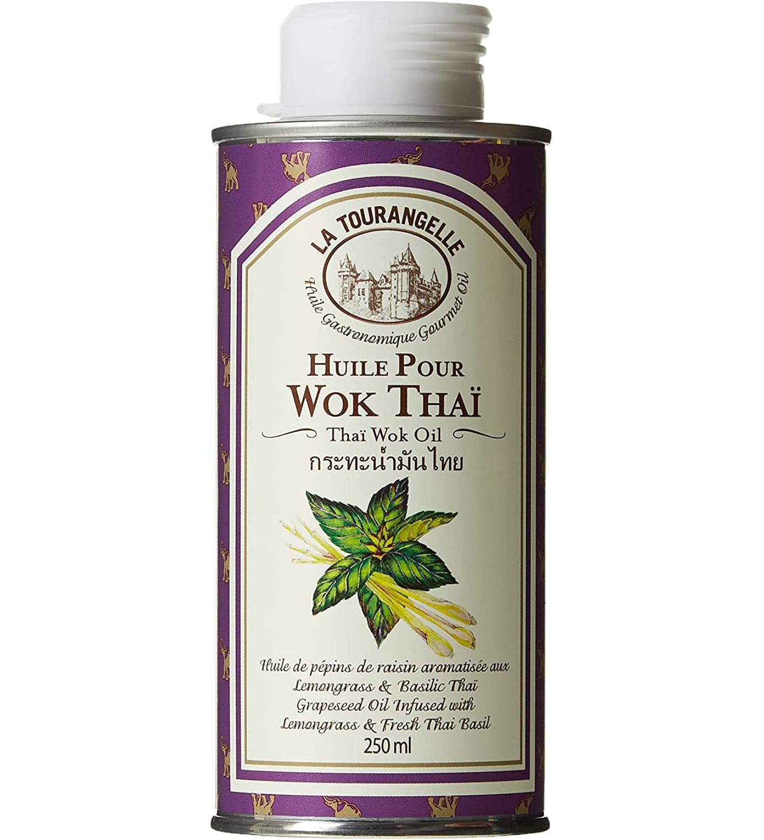La Tourangelle Exotic Grapeseed Thai Wok Oil - 250ml - Buy Online on GoSupps.com
