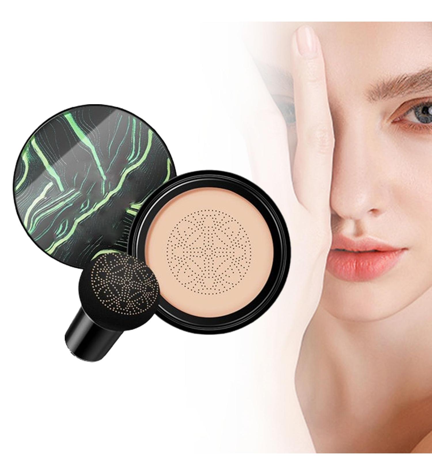 Arbitrbilogy Foundation Arbitrbilogy Air Cushion CC Cream Air Cushion Cc Cream Foundation Waterproof Oil Control Long-Lasting BB Cream Face Concealer Cream Foundation (Ivory White) - Buy Online on GoSupps.com
