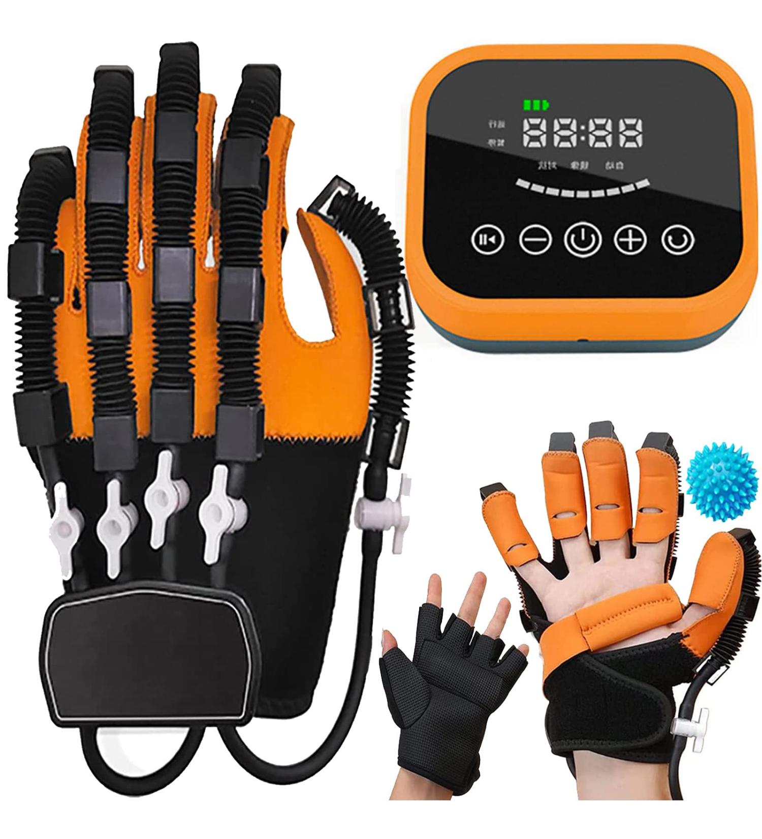 XUETAO Rehabilitation Robot Gloves - Hand Dysfunction Training Device for Stroke Hemiplegia - Finger Exerciser & Strengthener - Medium Left Hand - Buy Online on GoSupps.com