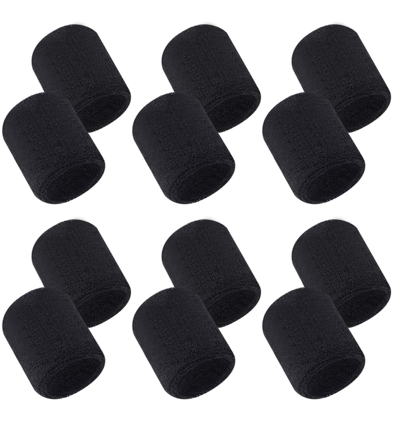 Buy Aipaide 12-Piece Cotton Welding Straps - Men & Women Sports Wristbands for Basketball Running and More | International Shipping - Buy Online on GoSupps.com