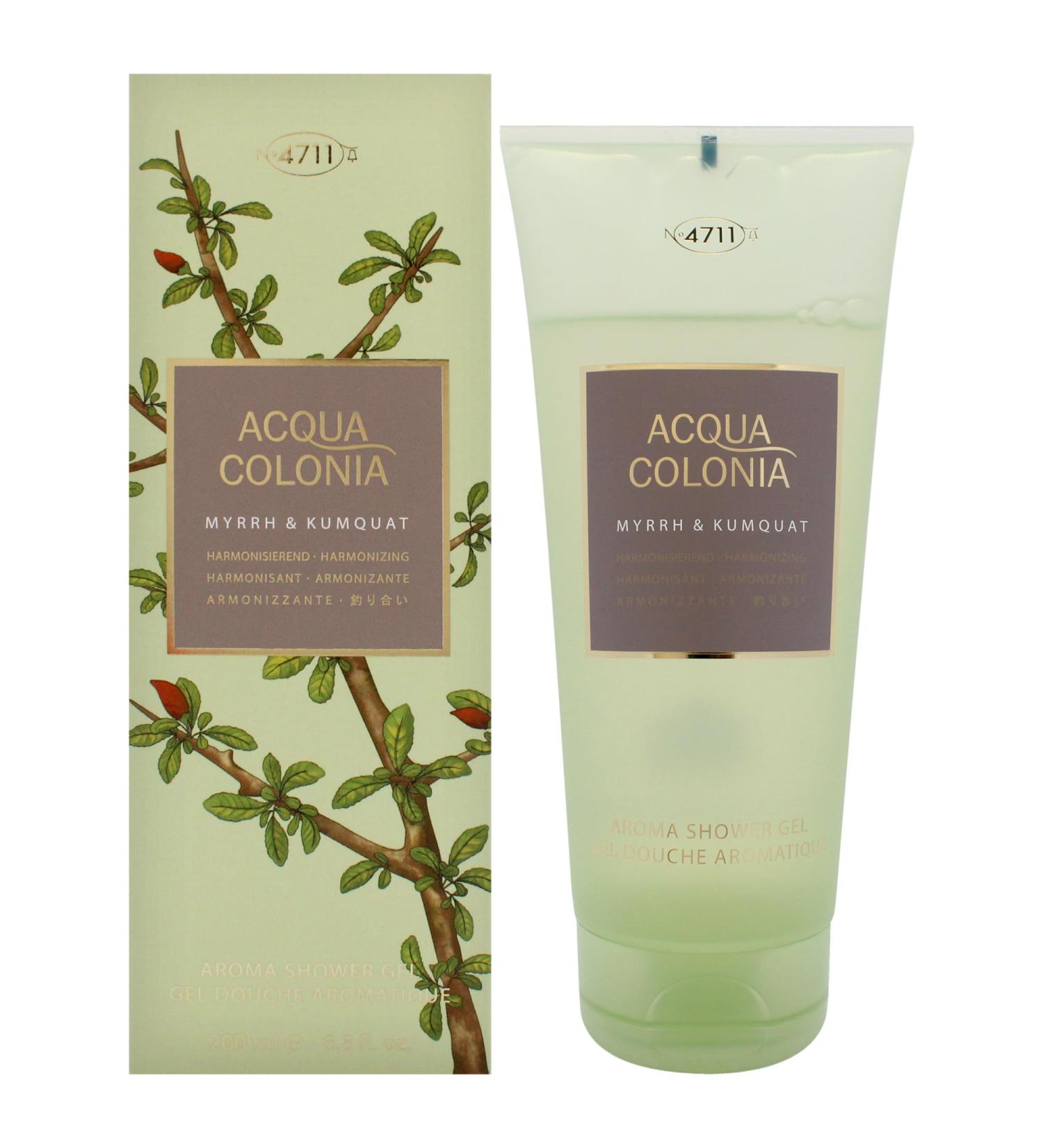 Muelhens 4711 Acqua Colonia Myrrh & Kumquat Shower Gel 6.8 oz - Unisex | International Shipping Available - Buy Online on GoSupps.com