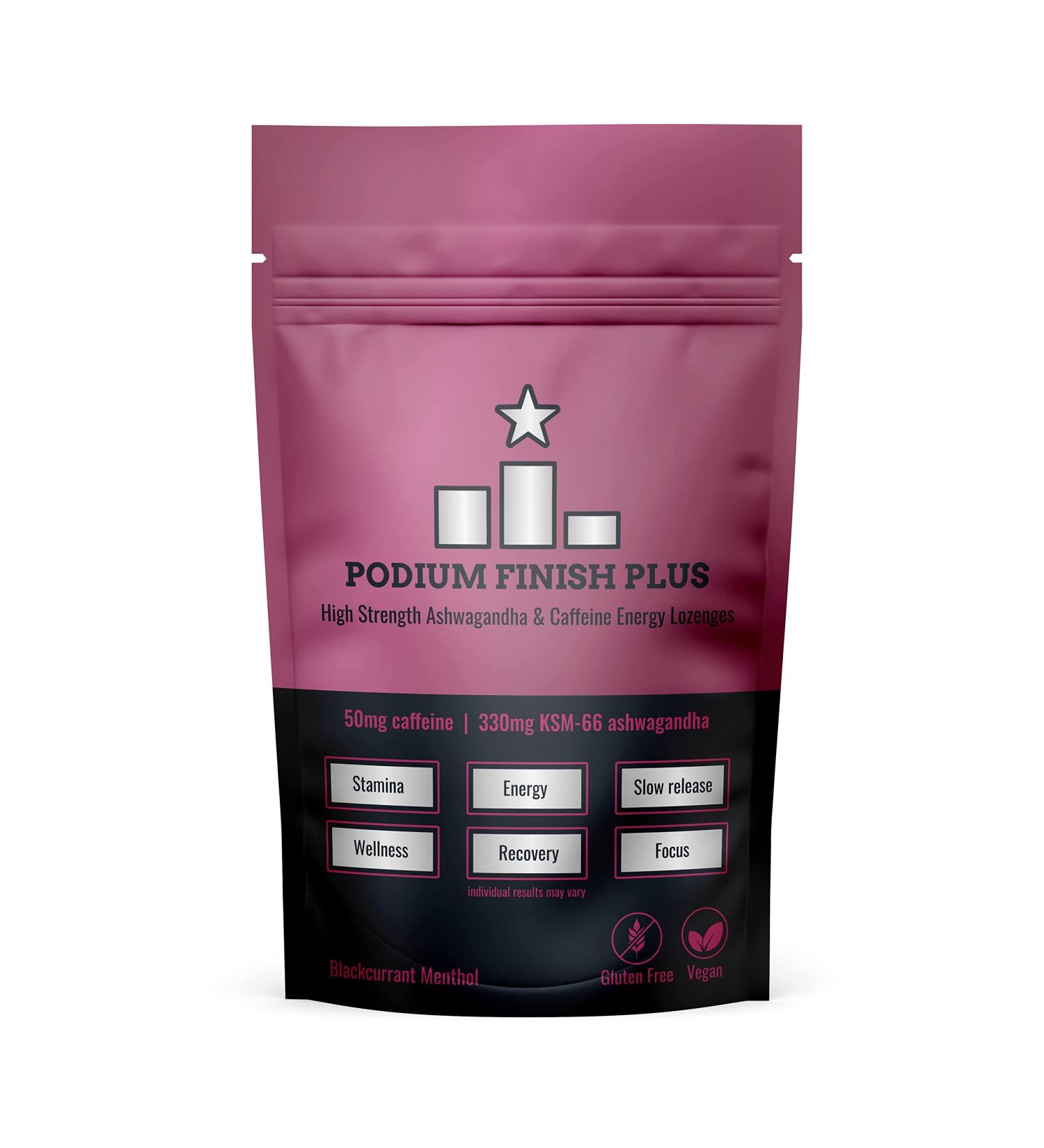 Podium Finish Plus (Blackcurrant 1 x Pack of 12)