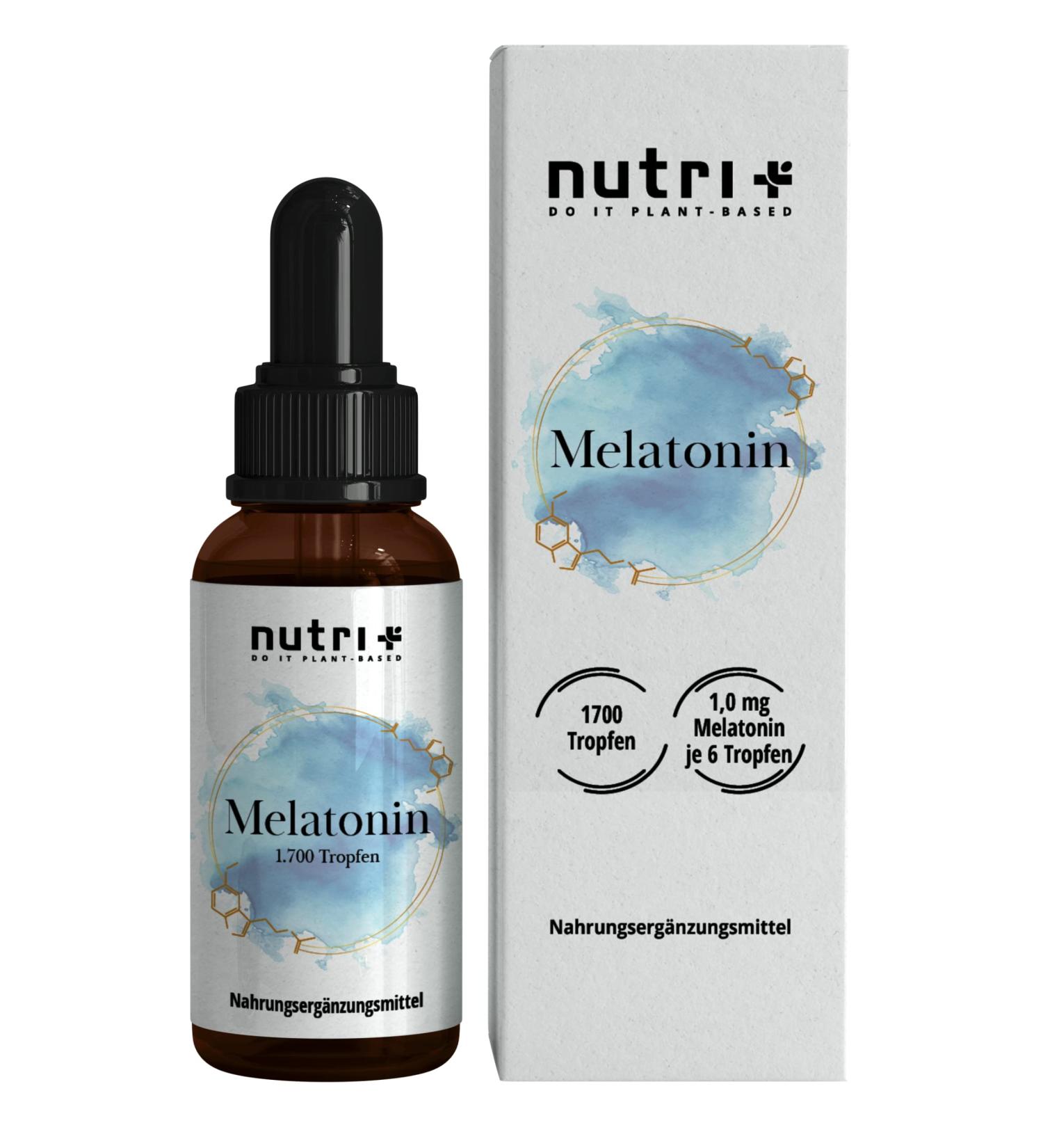 Buy High Dose Melatonin Drops 1mg - Alcohol-Free Sugar-Free Vegan Sleep Aid - Nutri Sleep Drops 50ml with Pipette - Buy Online on GoSupps.com