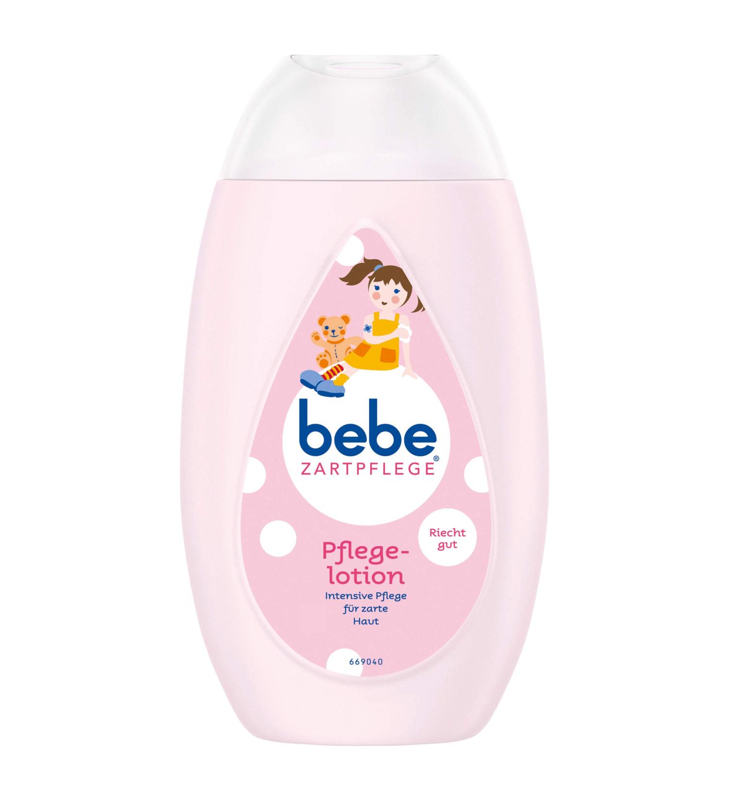 Bebe Zartpflege Bodylotion 300ml | Gentle Baby Care Lotion for Young Skin - Dye-Free & Lightly Scented - Buy Online on GoSupps.com