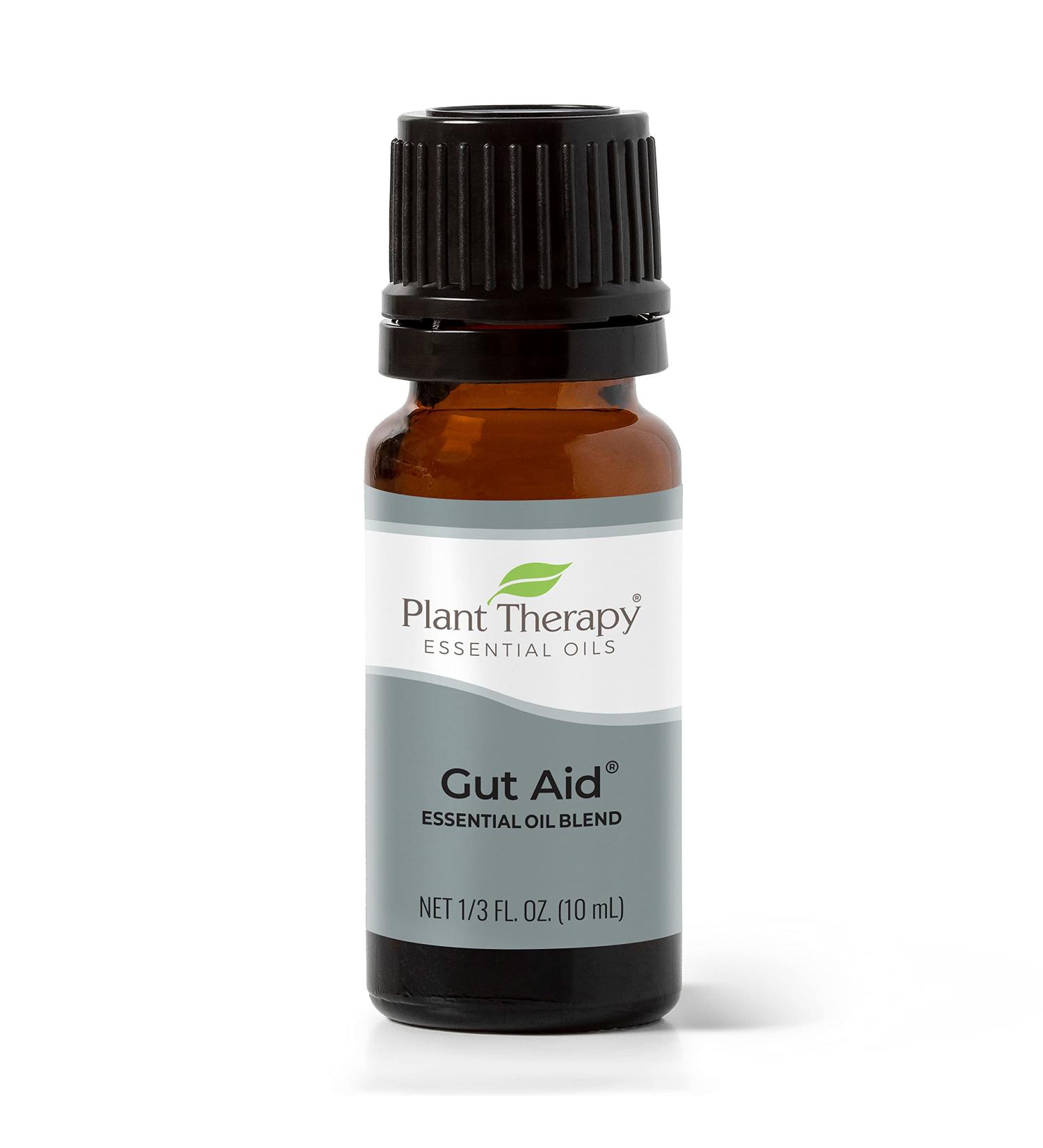 Plant Therapy Gut Aid Essential Oil Blend 10 mL - 100% Pure Natural Aromatherapy for Upset Stomach Relief - International Shipping Available - Buy Online on GoSupps.com