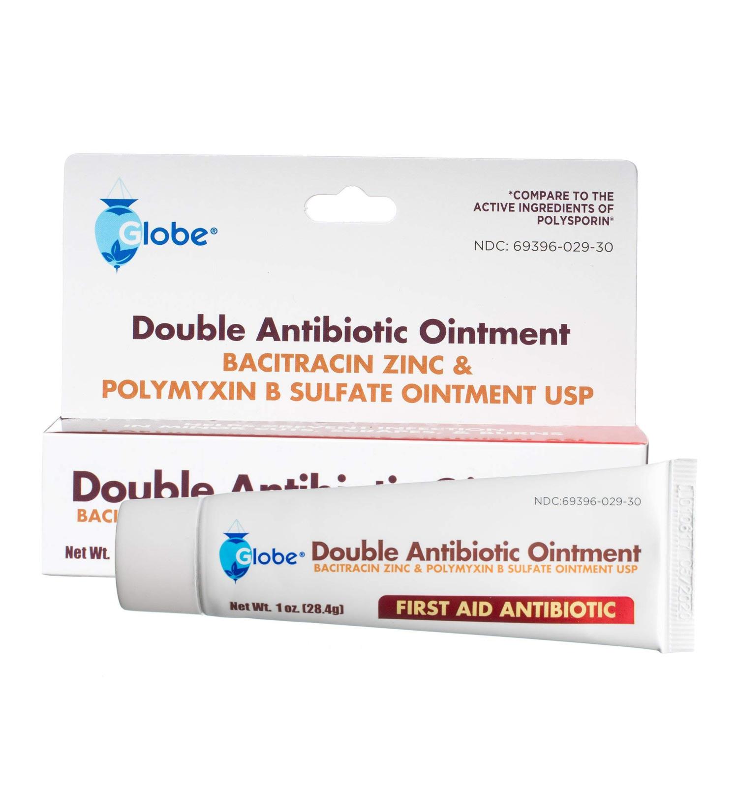 First Aid Antibiotic Ointment with Bacitracin & Polymyxin B Sulfate - 1oz Tube | Neomycin-Free - Pack of 1 - Buy Online on GoSupps.com