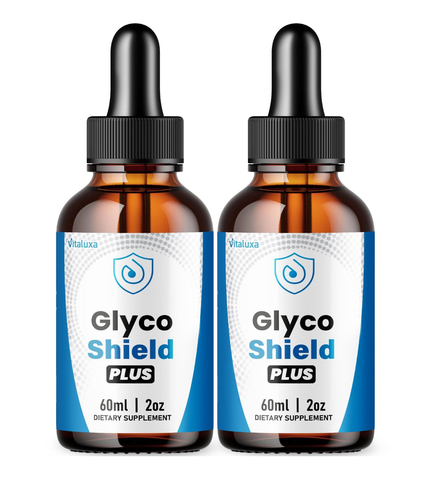 (2 Packs) Glyco Shield Plus Drops Glyco Shield Drops Original Supplement Reviews with Maximum Strength Glycogen Health Formula GlycoShield Advanced New Formula GlycoShield Wellness Vitamin (4oz) - Buy Online on GoSupps.com