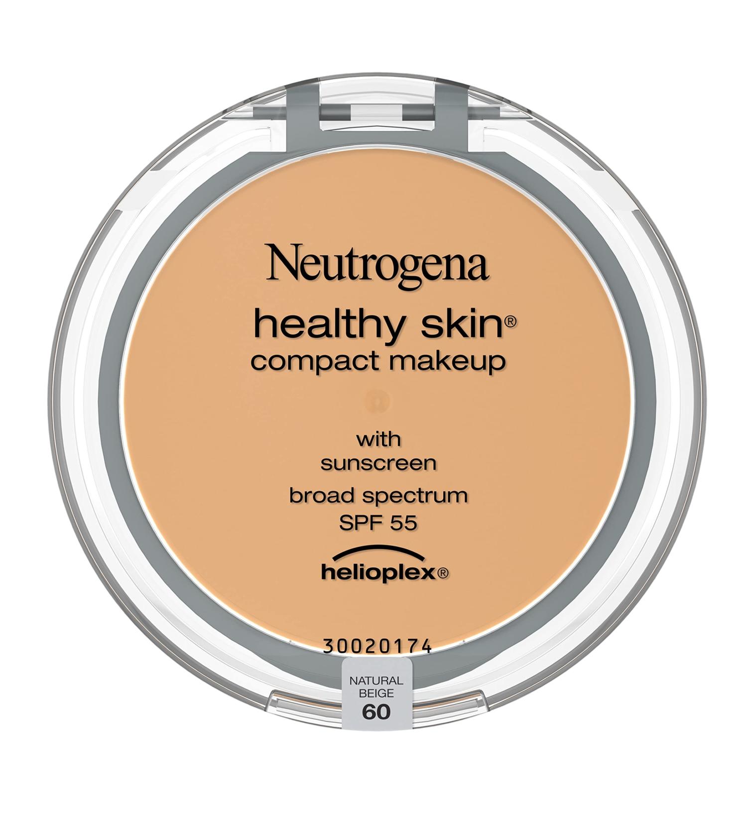 Neutrogena Healthy Skin Compact Cream Foundation SPF 55 Natural Beige - 0.35 oz (Pack of 1) - Buy Online on GoSupps.com