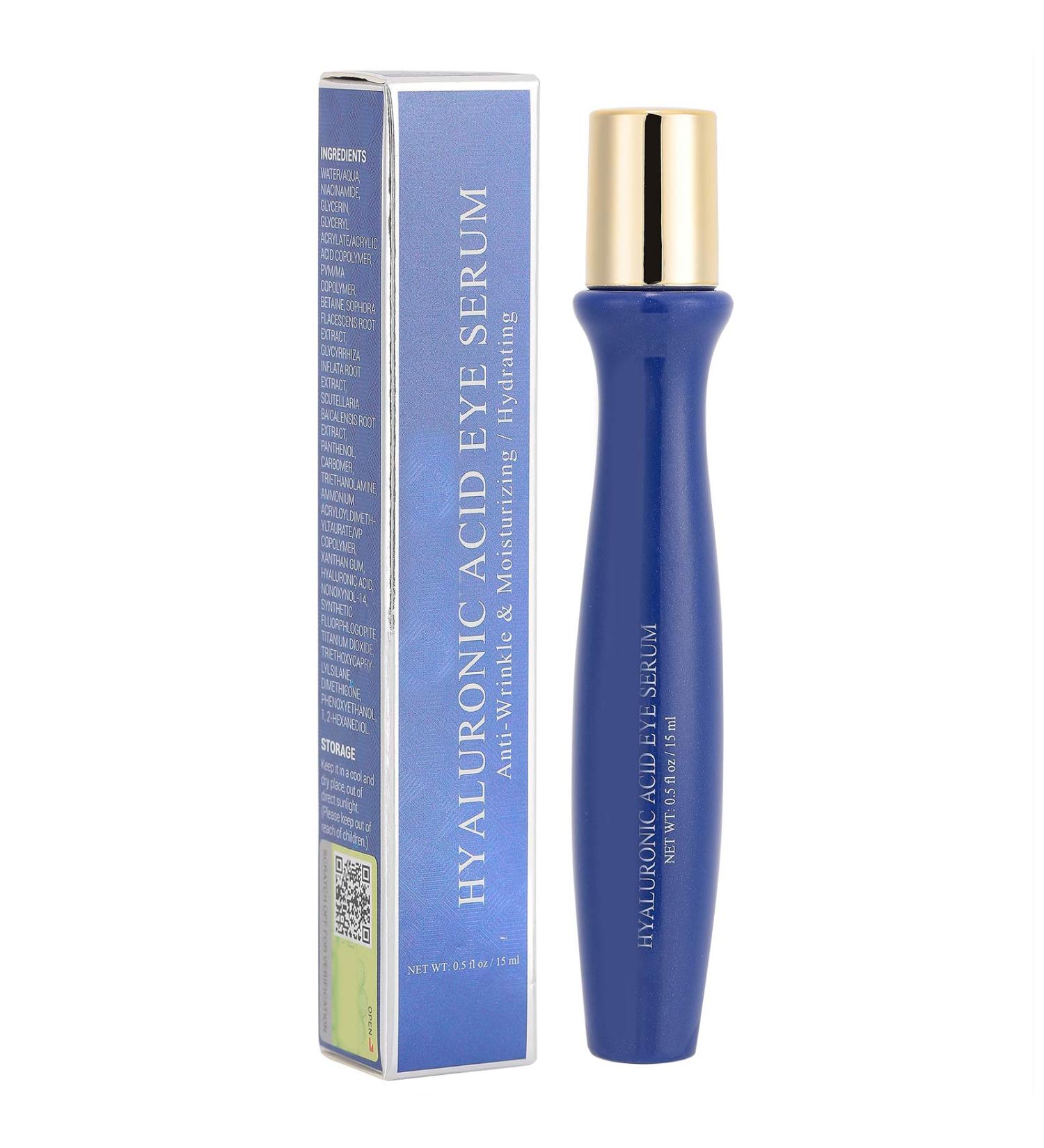 Hydrating Eye Cream Serum | Anti-Aging Roll-On for Under Eye Moisturizing Care - Free Worldwide Shipping - Buy Online on GoSupps.com