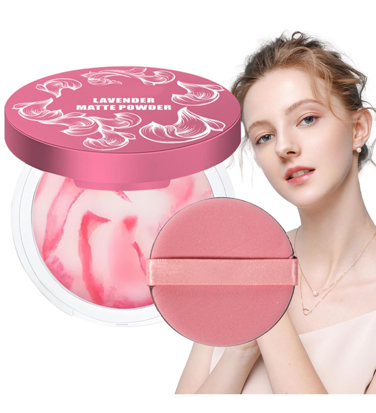  Monozoz Mattifying Powder Seborrhea Control | Compact Powder Anti-Shine | Water-Resistant Concealer Foundation Full Coverage for Dark Circles Oily Skin and Travel Travel Travel Makeup - Buy Online on GoSupps.com