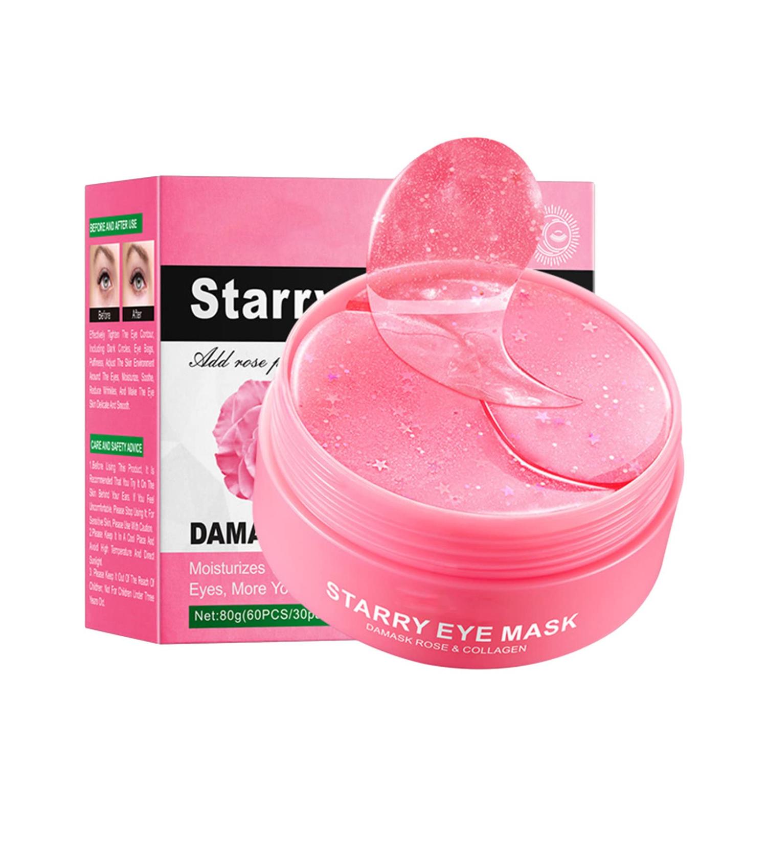 Rose Starry Sky Eye Cream - Hydrating & Brightening Moisturizer for Dark Circles - 80ml - Pink Eye Care Accessory - Buy Online on GoSupps.com