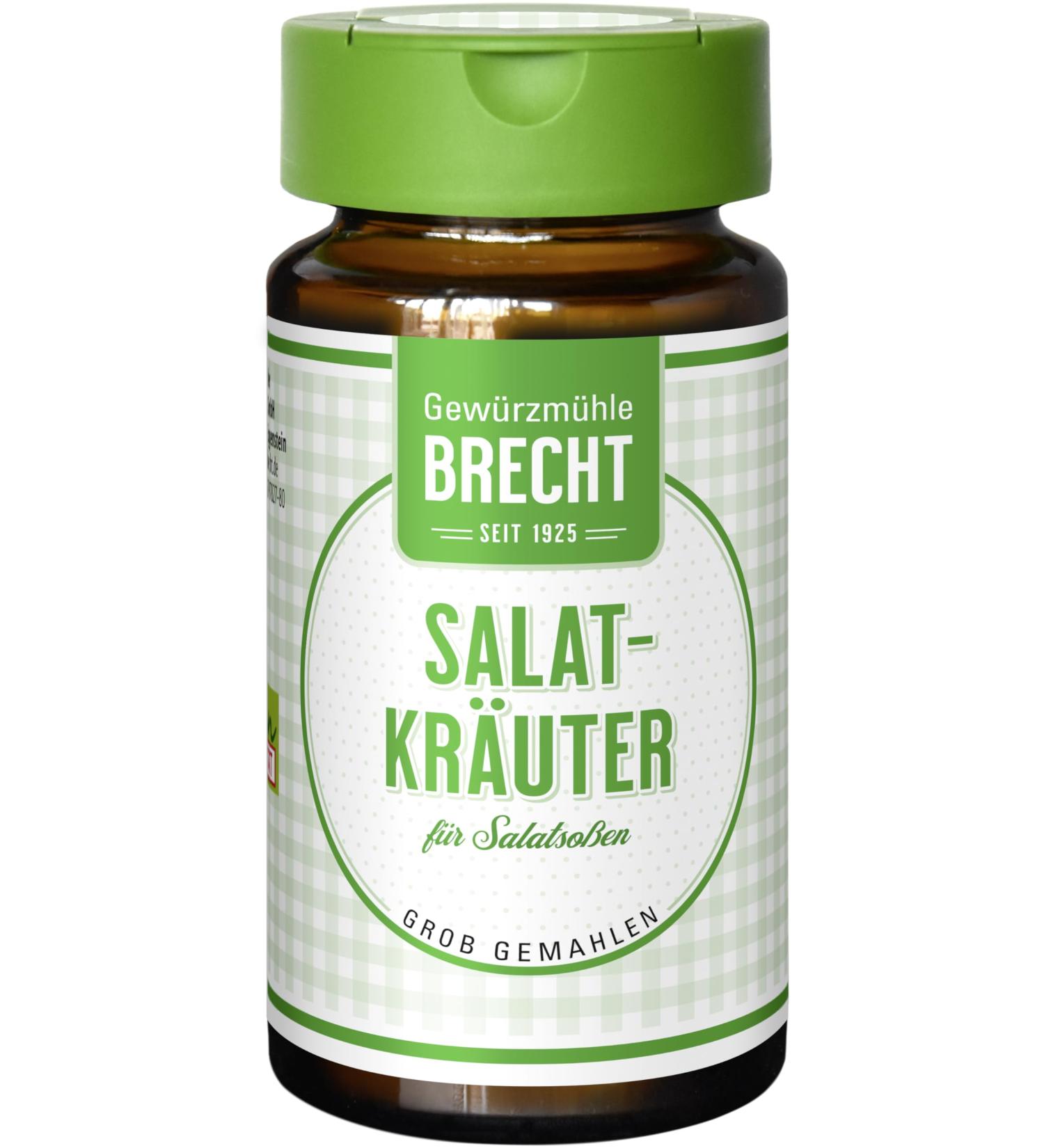 Brecht Salad herbs coarsely ground in glass organic 25 g