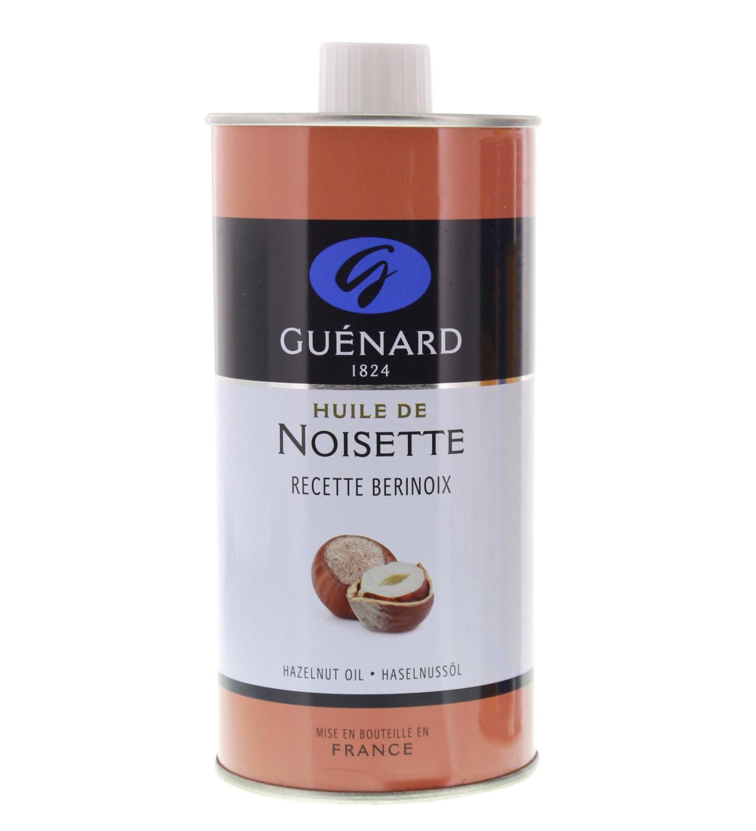 Berinoix - Hazelnut Oil - Huile de Noisette - 500 ML