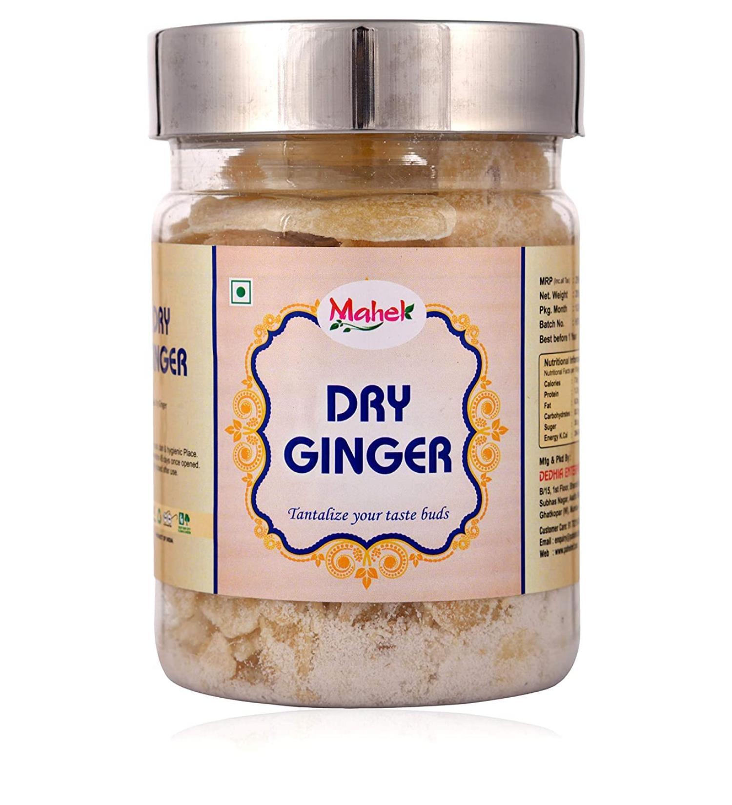 Mahek Dry Ginger 250 g Mouth Freshener Digestive Mukhwas _Packing May Vary