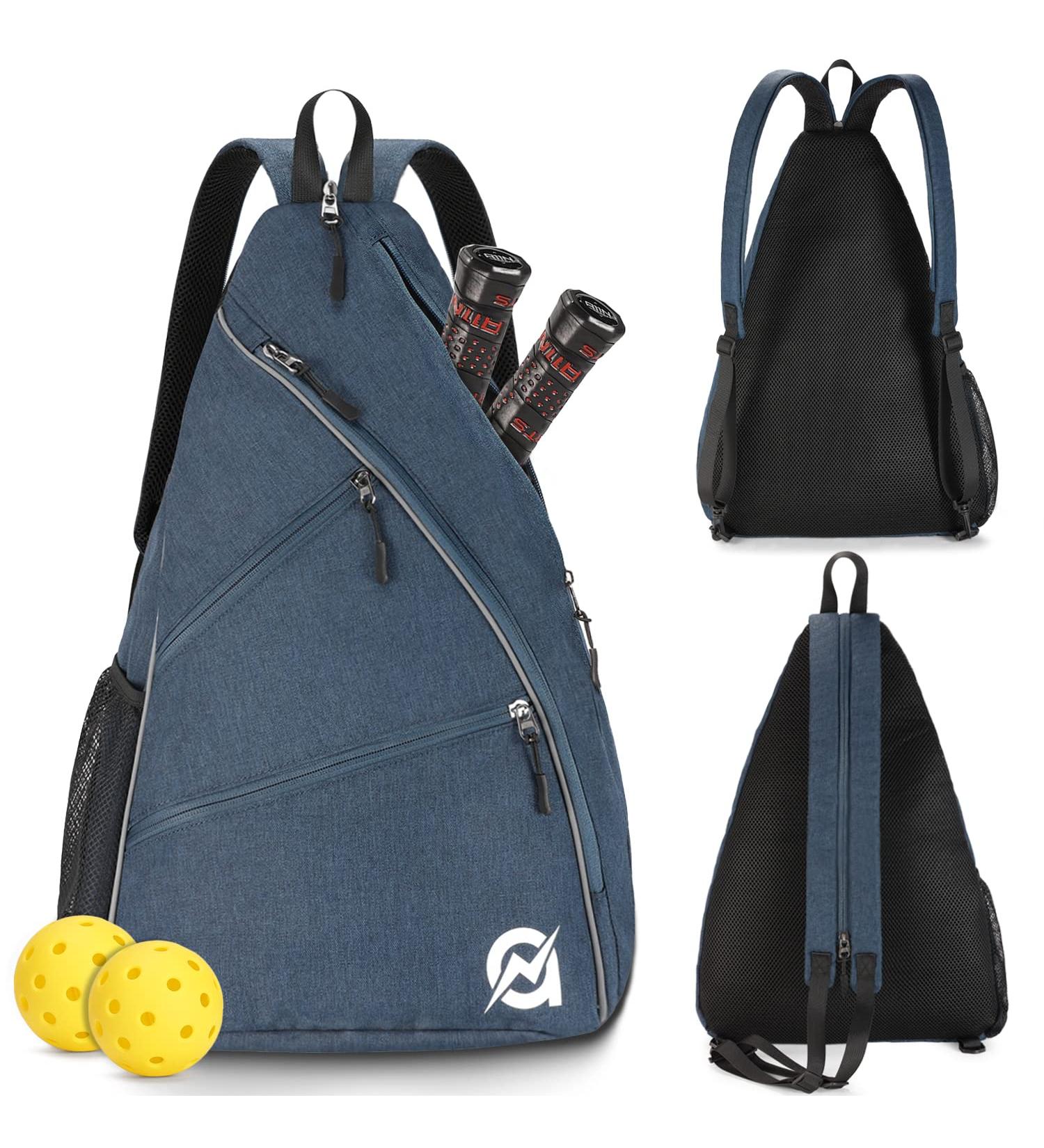 A11N Reversible Crossbody Sling Bag/Backpack for Men and Women - Navy | Pickleball Bag - Buy Online on GoSupps.com