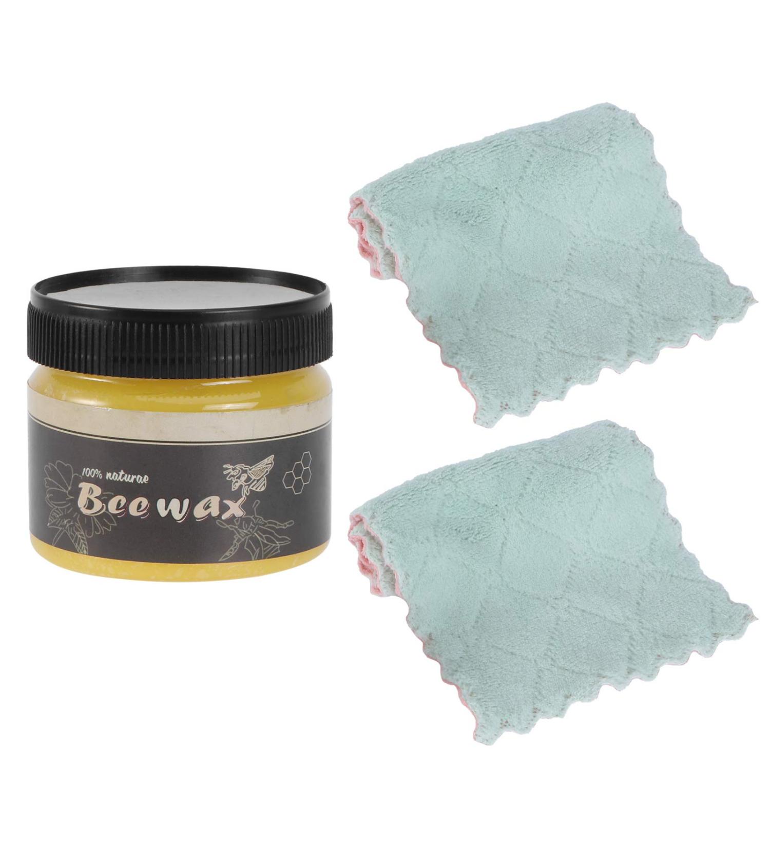 Buy Hemobllo Beeswax Furniture Polish - Natural Wood Conditioner & Floor Wax for a Shine - Eco-Friendly & Effective Beeswax Formula - Buy Online on GoSupps.com