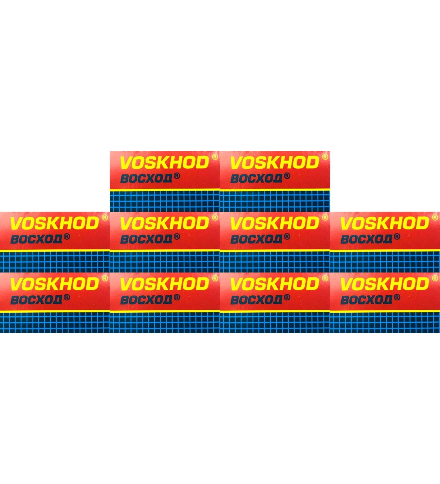 50 Voskhod Double Edge Safety Razor Blades
